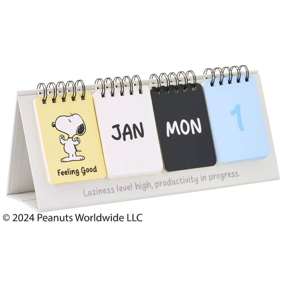 1 Peanuts Snoopy Undated Desk Calendar, 1 of 4