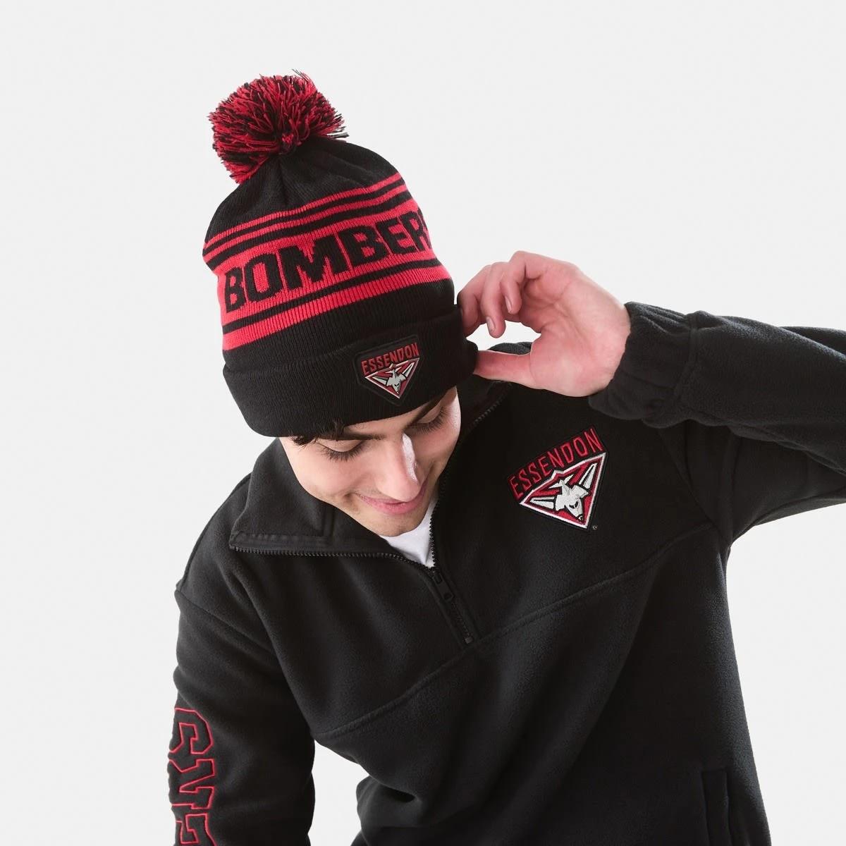 3 Official AFL Adult Beanie Essendon, 3 of 5