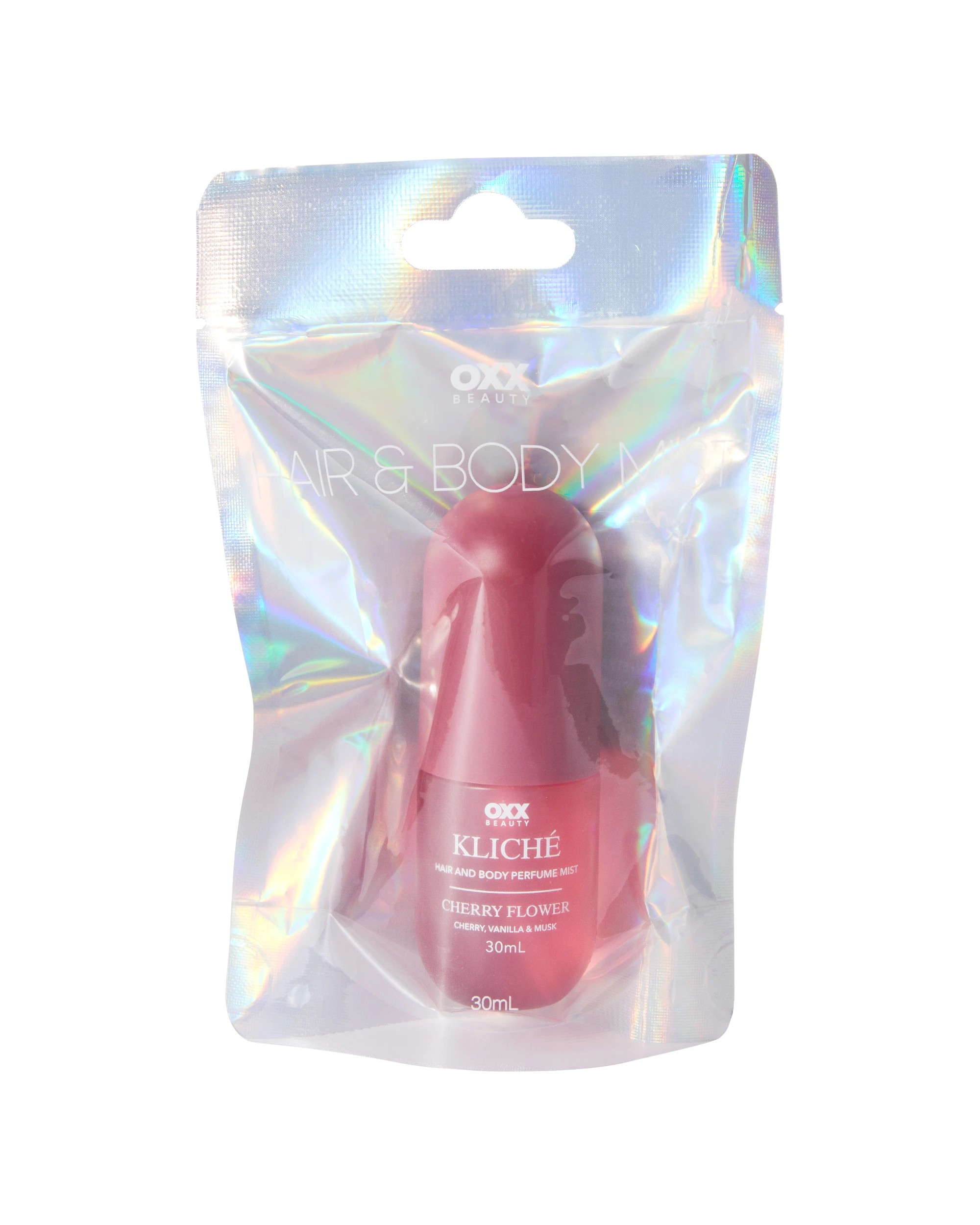 1 OXX Beauty Kliche Cherry Flower Hair and Body Perfume Mist 30ml, 1 of 6