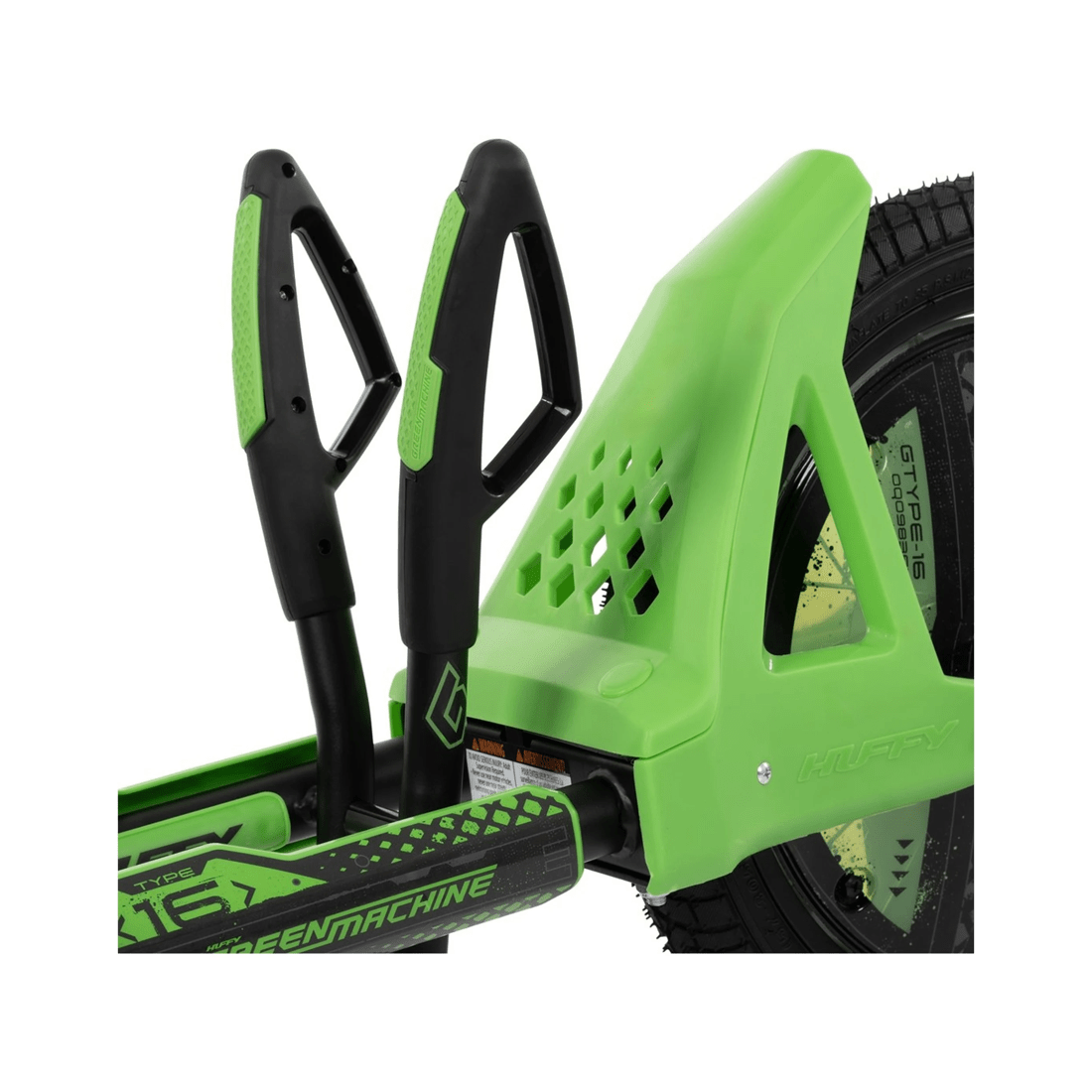 6 Plum Play Au Green Machine 16 Inch Drift Trike With Adjustable Seat Age 5 And Up
 - Black, 6 of 8