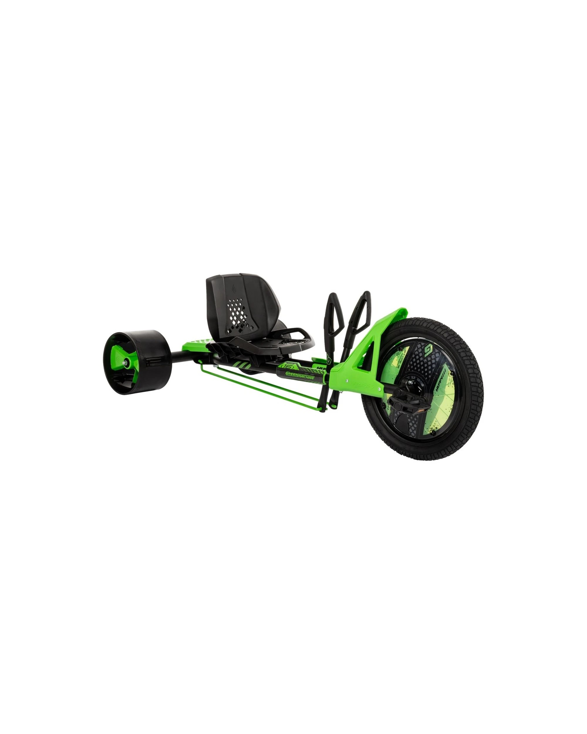 6 Plum Play Au Green Machine 16 Inch Drift Trike With Adjustable Seat Age 5 And Up - Green, 6 of 8