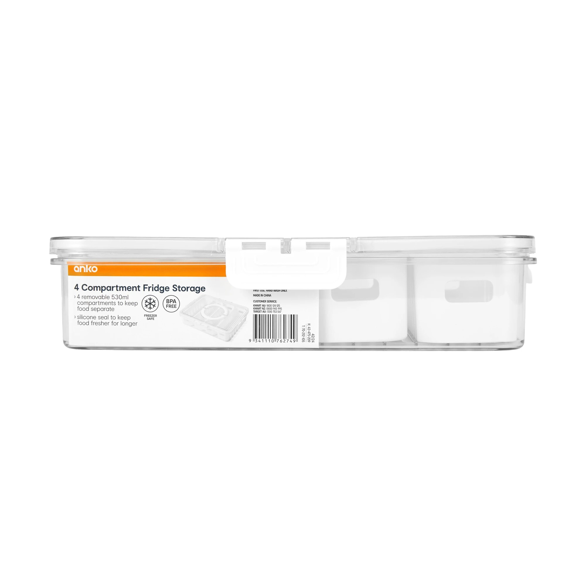 10 4 Compartment Fridge Storage, 10 of 10