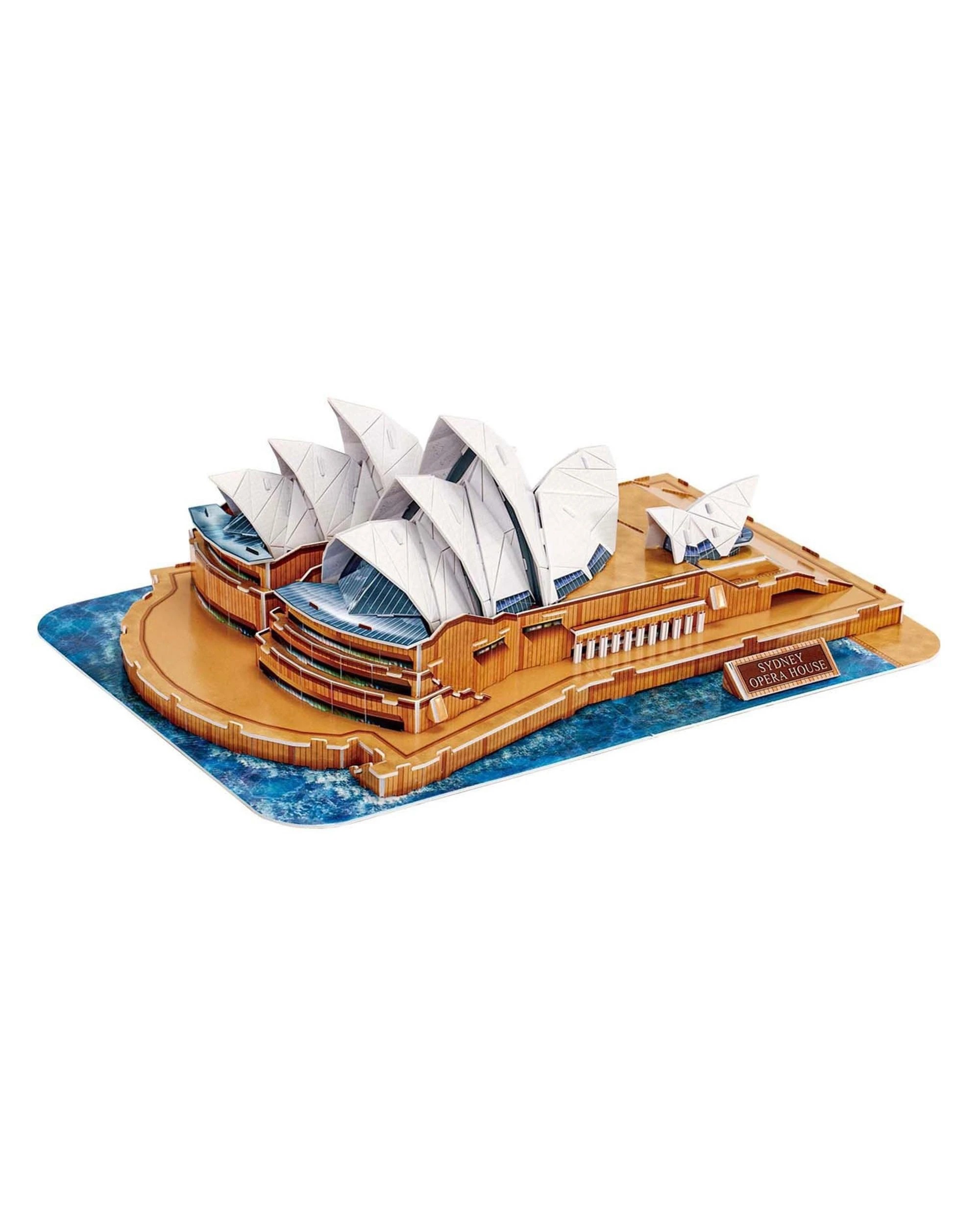 3 CubicFun National Geographic Sydney Opera House 85 Piece 3D Puzzle Model Kit, 3 of 4