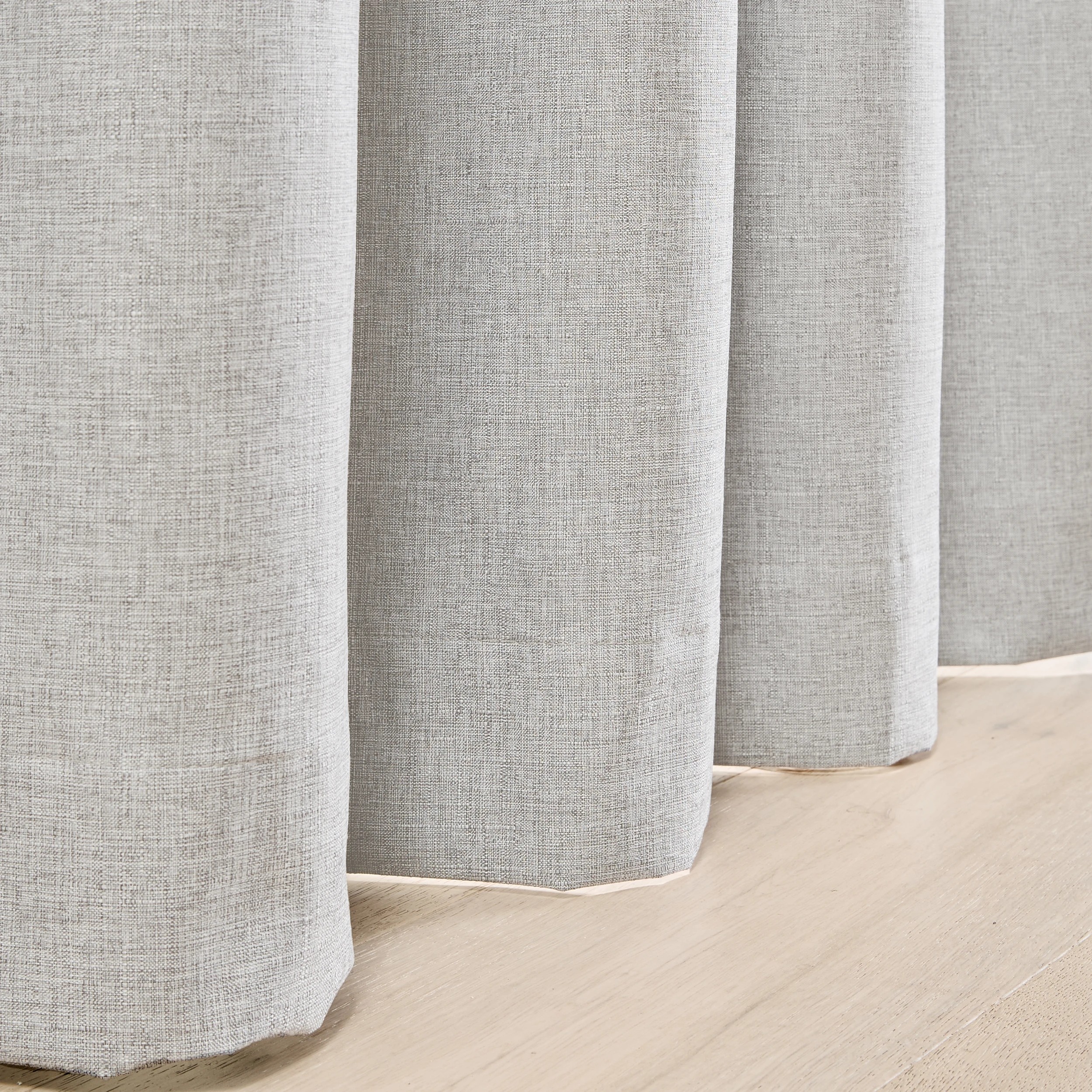 4 Monaco Long Block Out Curtain - Taupe - 140cm x 250cm, 4 of 7