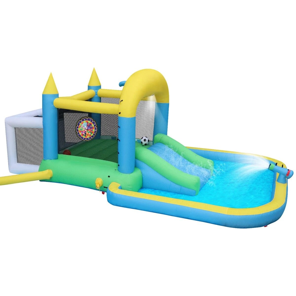6 Kidbot Inflatable Water Park World Jumping Castle Trampoline, 6 of 6