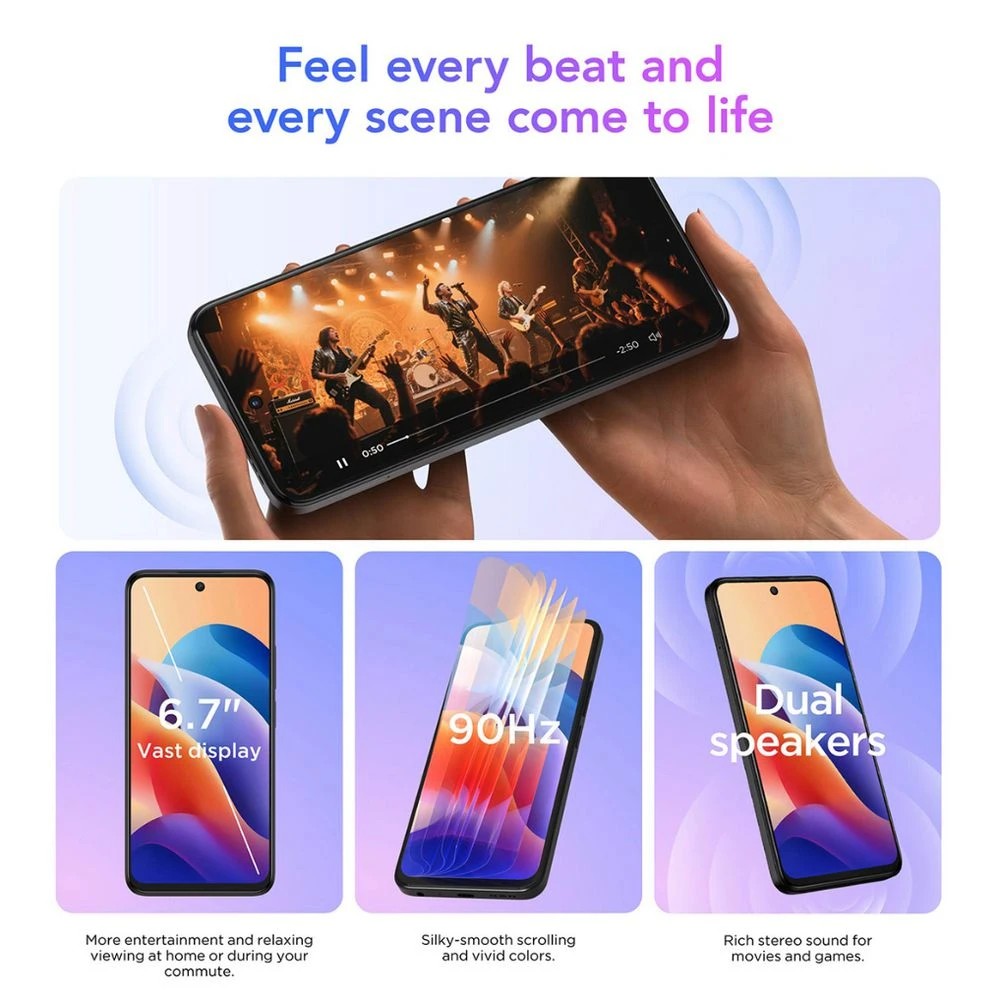 7 TCL 60 SE 512GB Unlocked Smartphone Black, 7 of 9