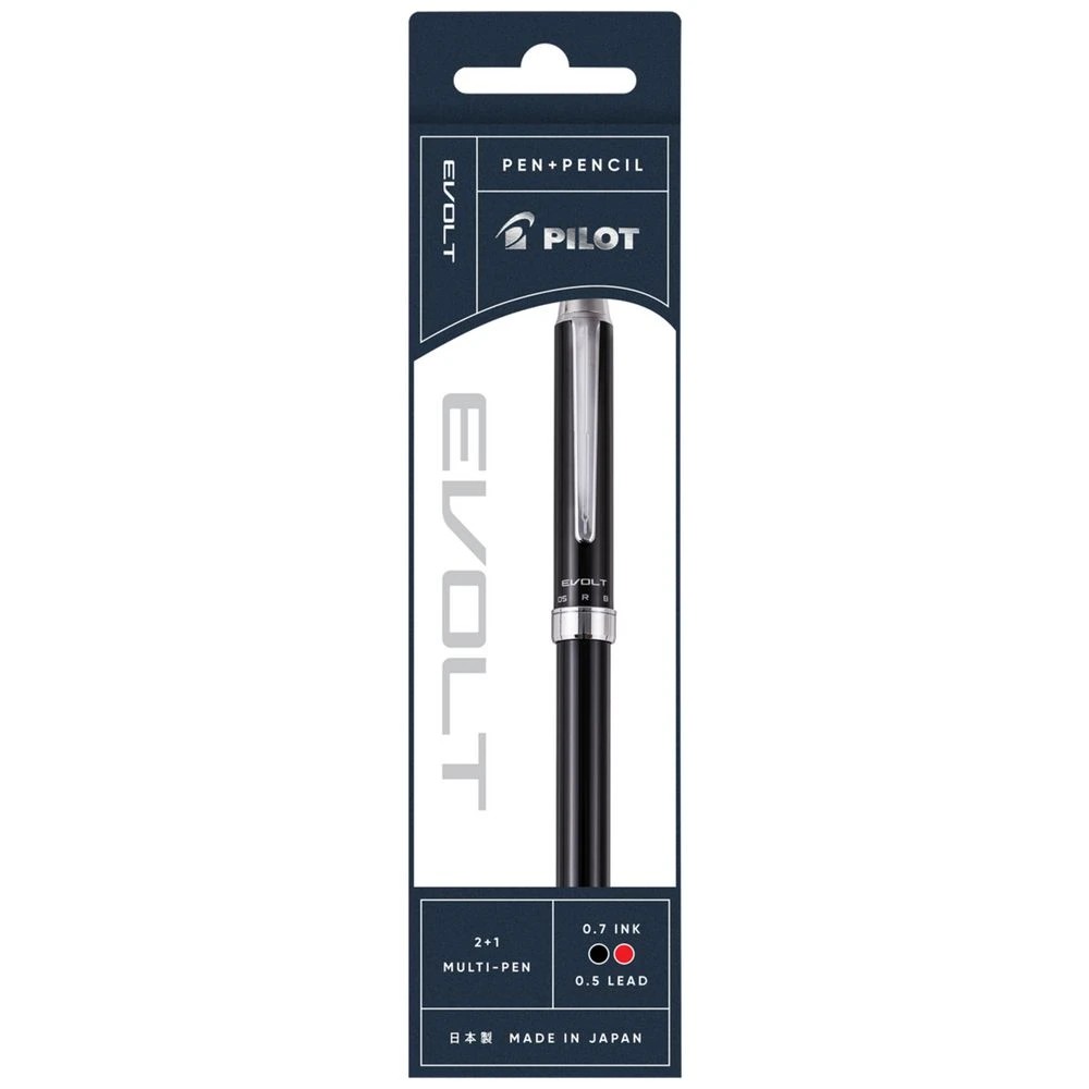 1 PILOT Evolt 2 +1 Multifunction Pen Black Barrel, 1 of 7