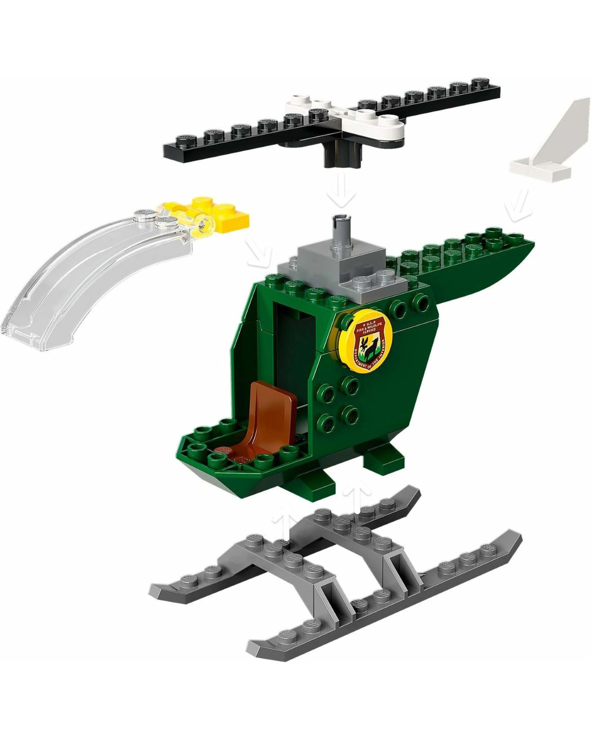 5 LEGO Jurassic Park 76944 T. Rex Dinosaur Breakout, 5 of 5