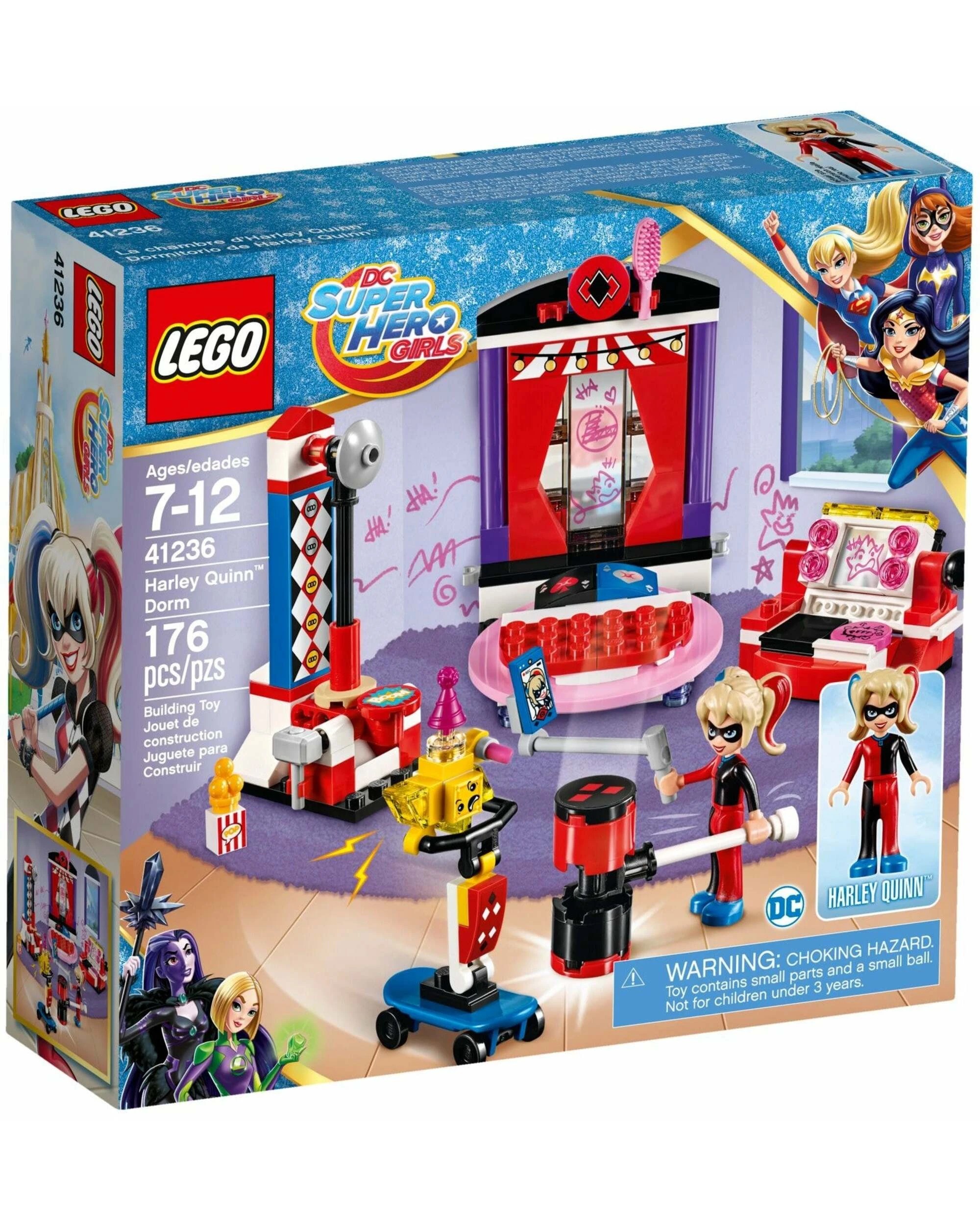 1 LEGO 41236 Harley Quinn Dorm Room Playset with Kryptomite, 1 of 5