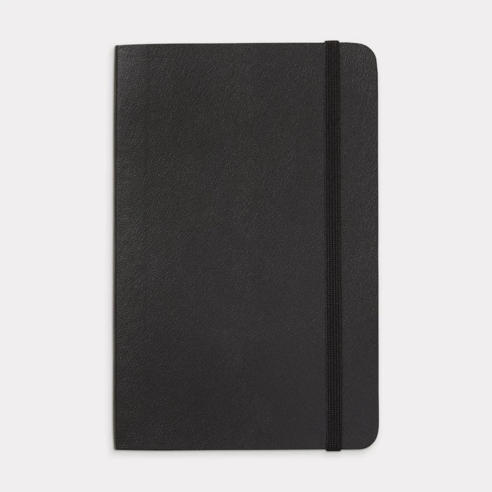 4 Moleskine Classic Soft Cover Pocket Notebook Plain Black, 4 of 4