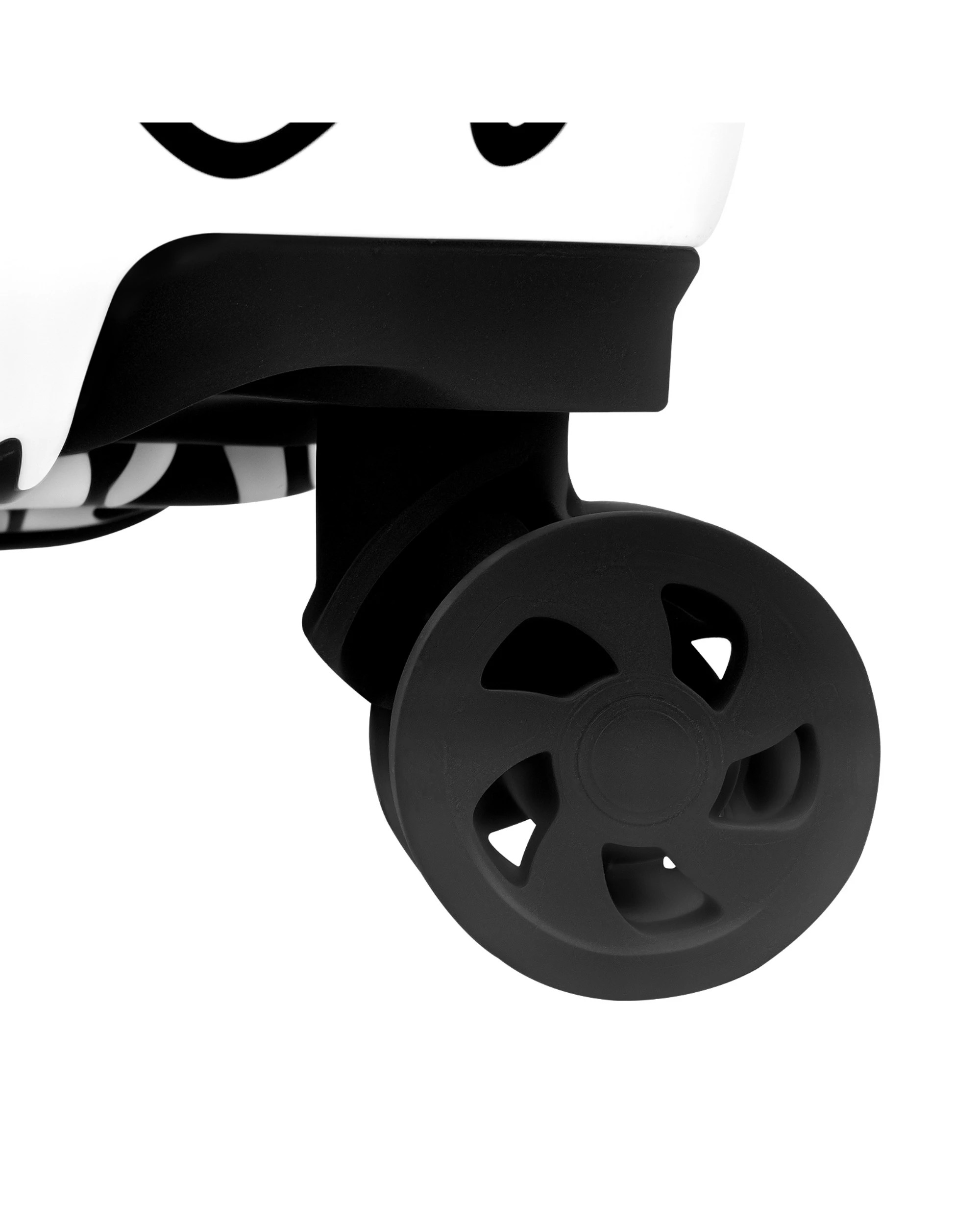 9 Advwin Kids Ride On Luggage for Toddler Travel Checked Suitcase - White, 9 of 10