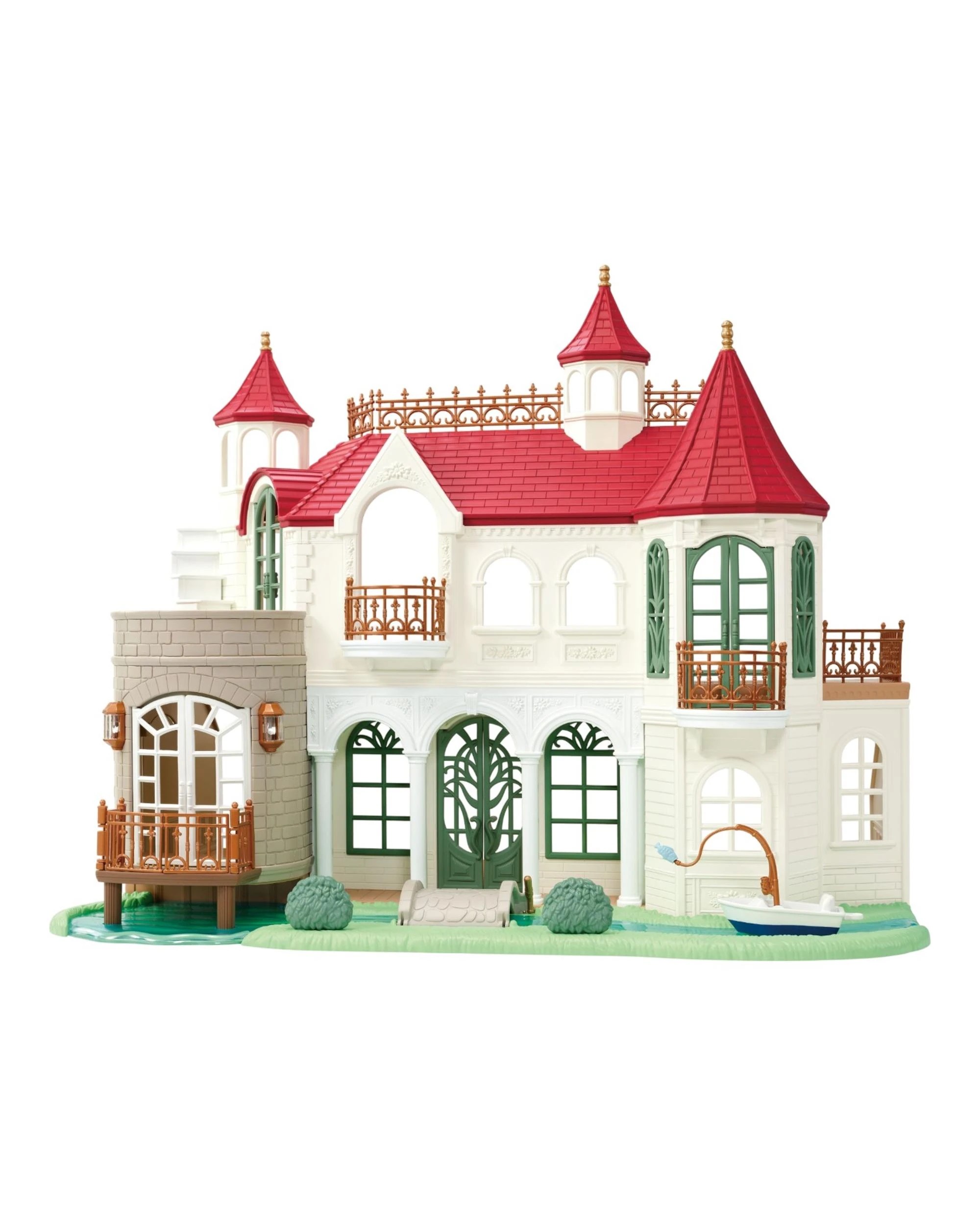 3 Sylvanian Families Red Roof Riverside Manor, 3 of 9