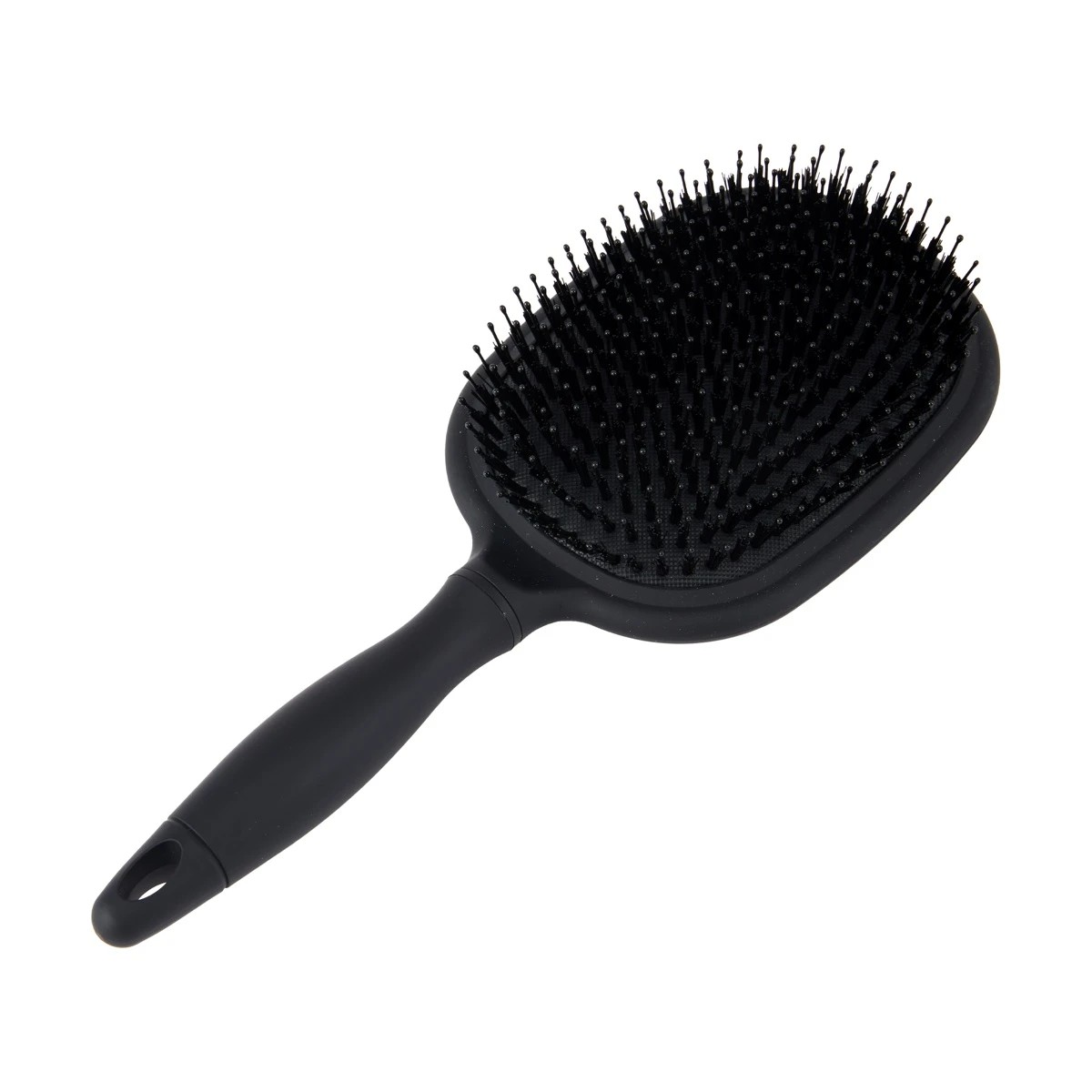 1 OXX Haircare Styling Multi Bristle Extra Large Paddle Brush - Black, 1 of 4