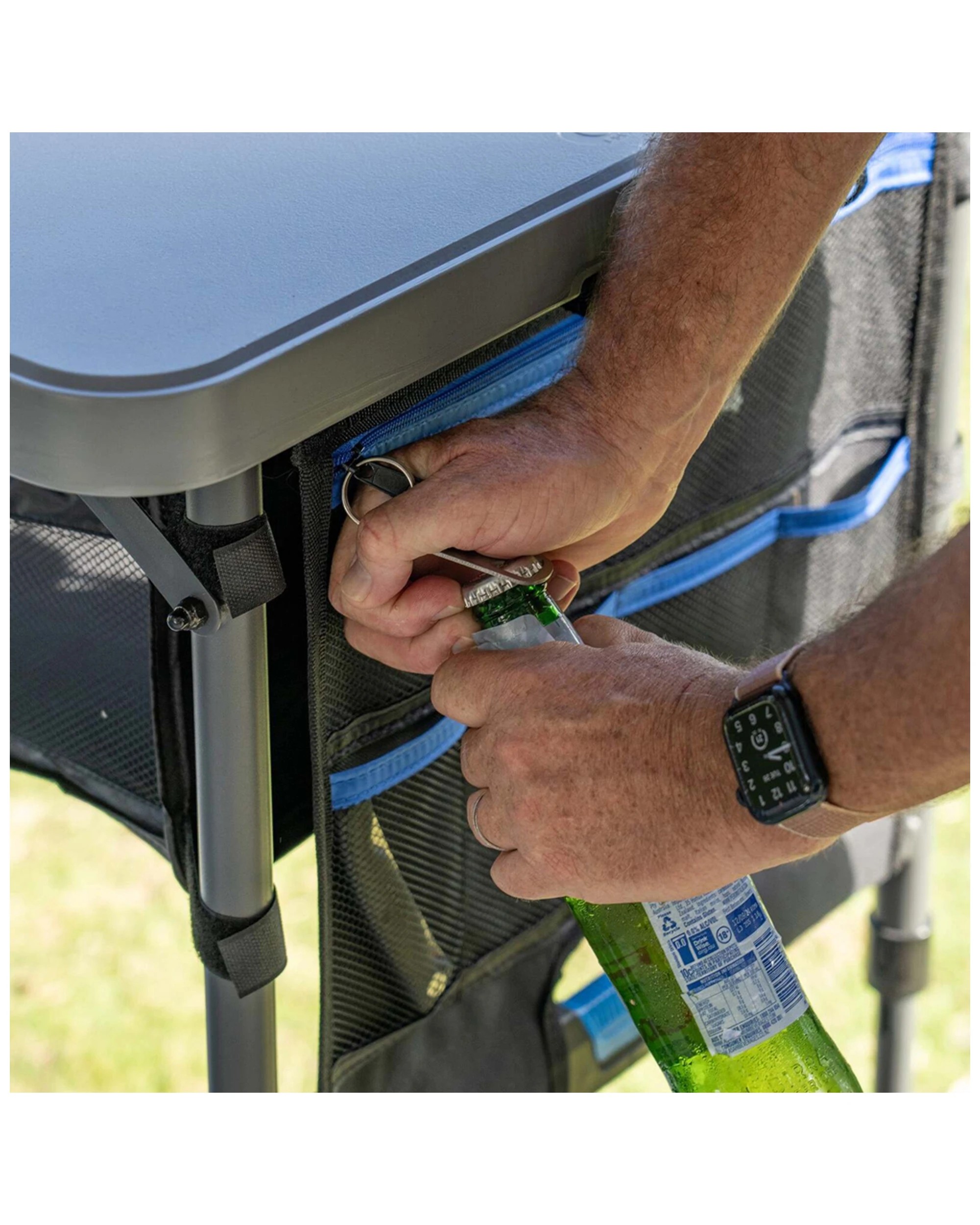 4 Quest Outdoors Camp Table 5 Lightweight Portable UV Protected - Multi, 4 of 9