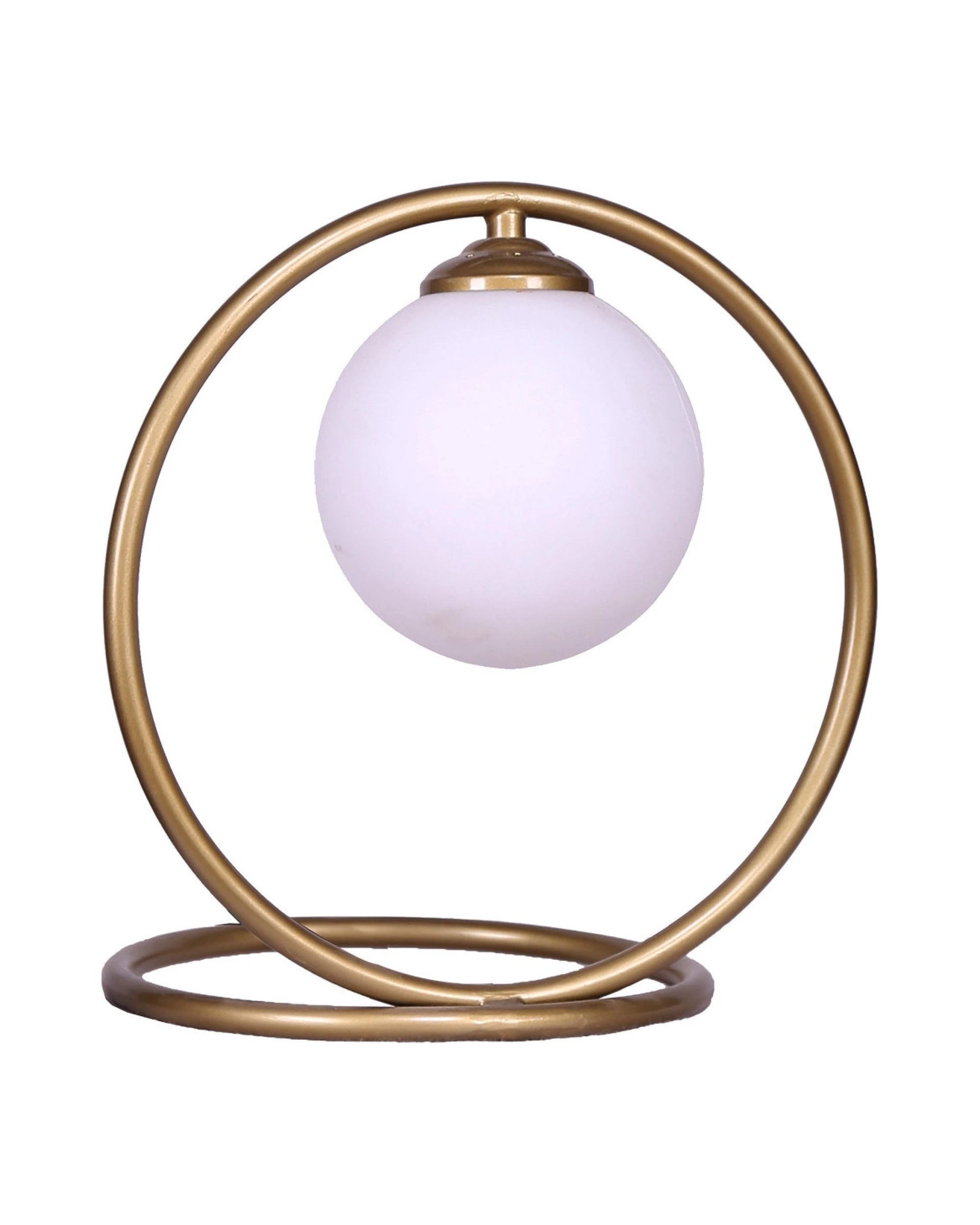 1 Sarantino Gold Metal Table Lamp, 1 of 8