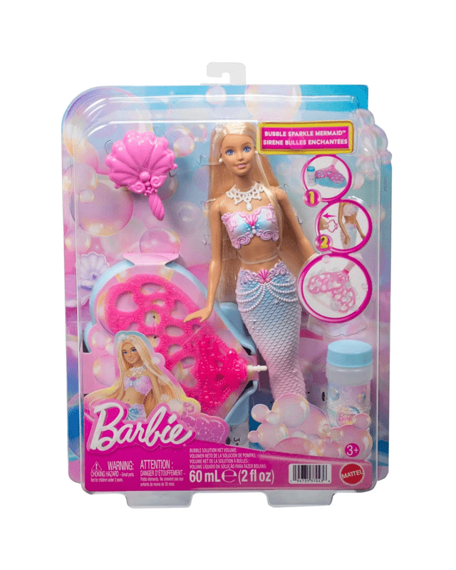Barbie Bubble Sparkle Mermaid 