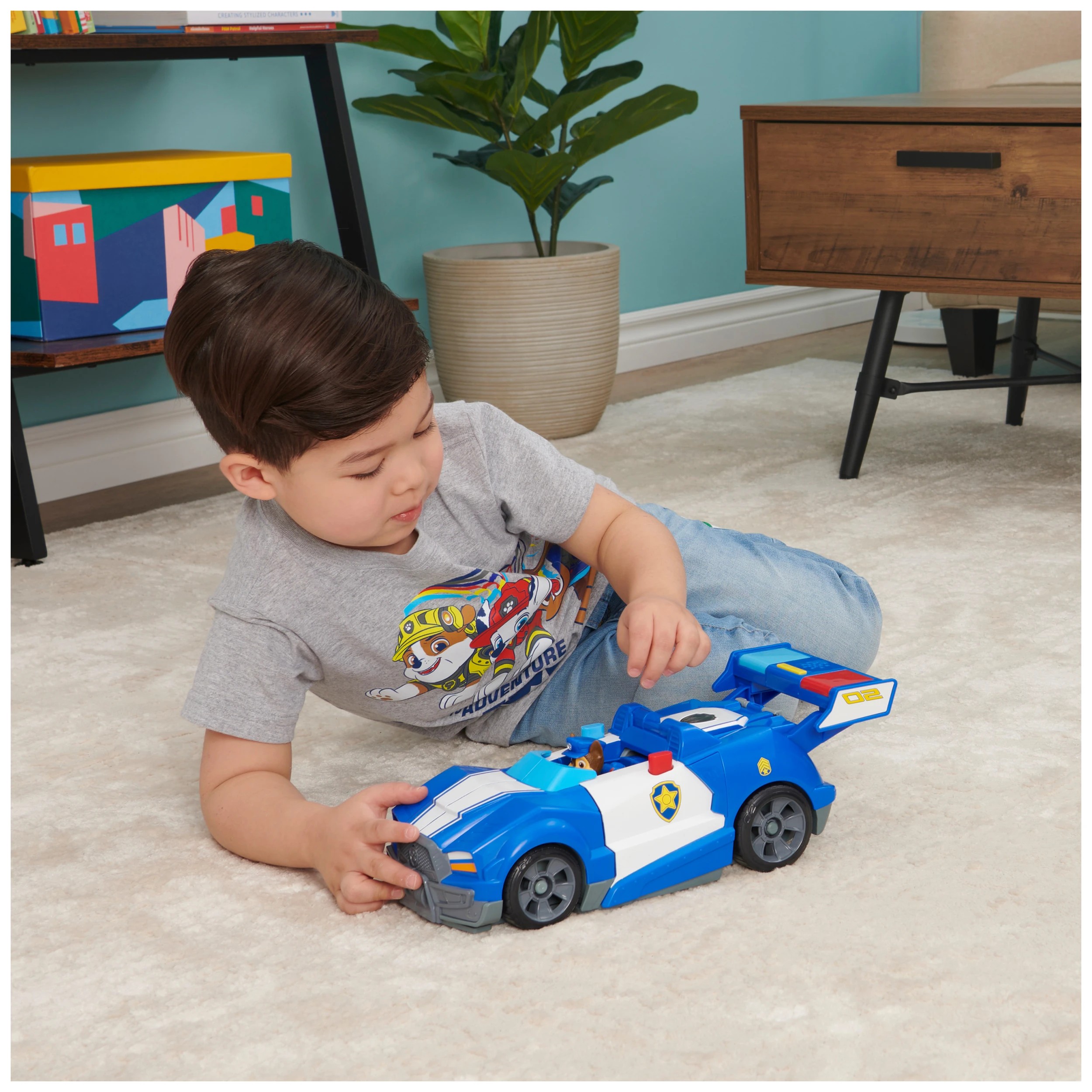 5 PAW Patrol Chase Transforming Vehicle - Multi, 5 of 10