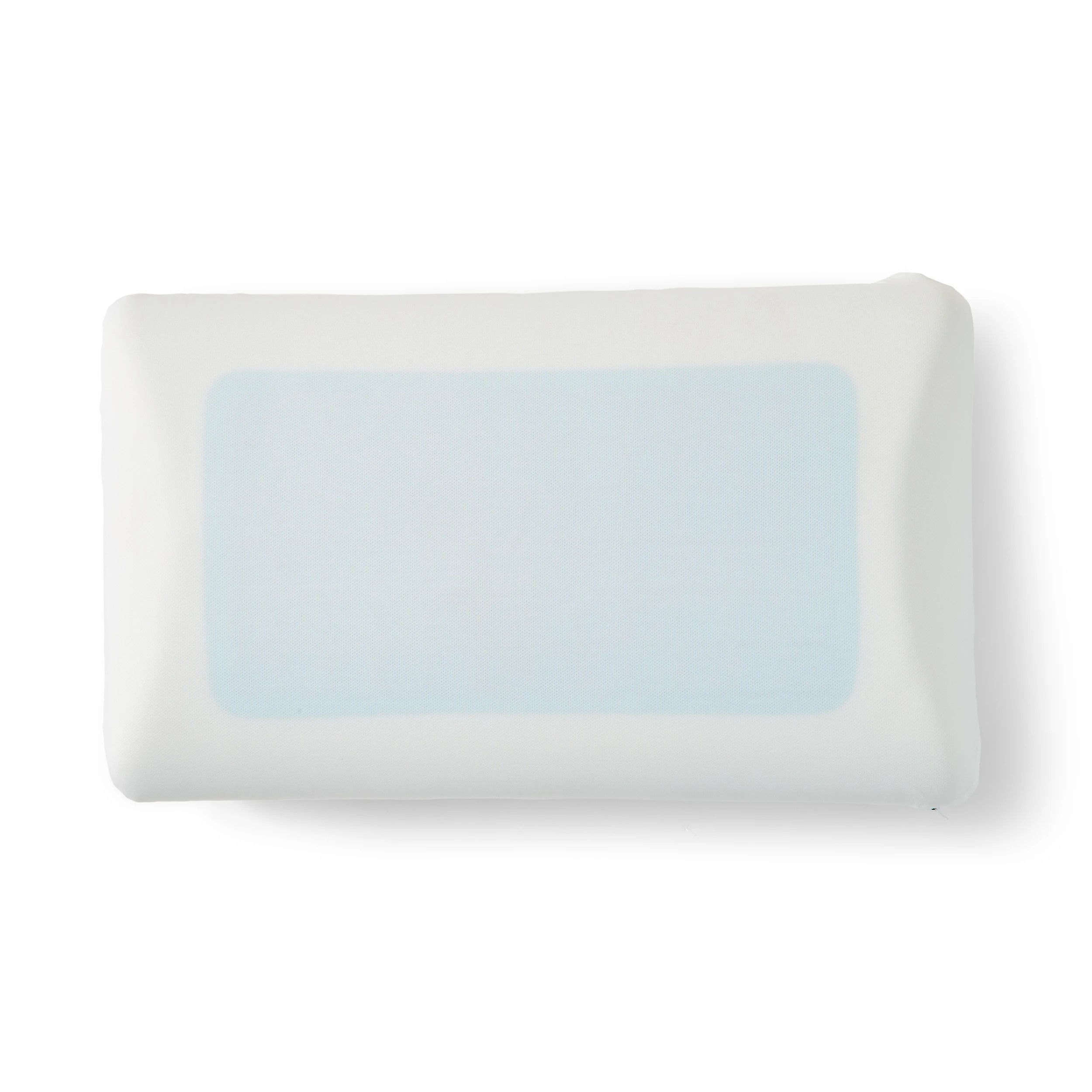 4 Superior Cooling Gel Top Memory Foam Pillow - High Profile, White, 4 of 6