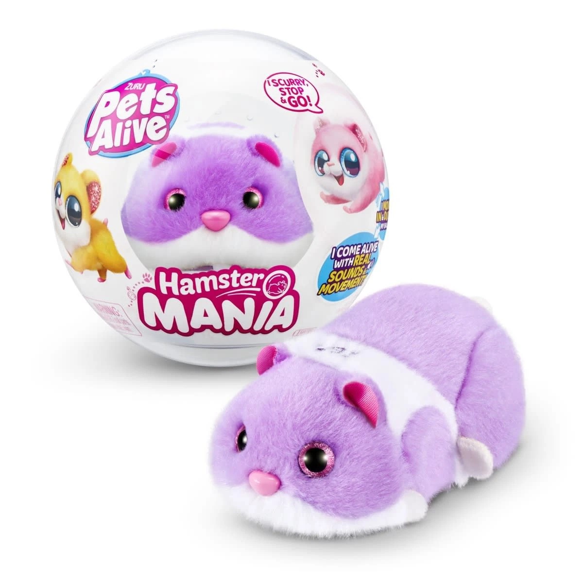 5 Zuru Pets Alive Hamster Mania - Assorted, 5 of 10