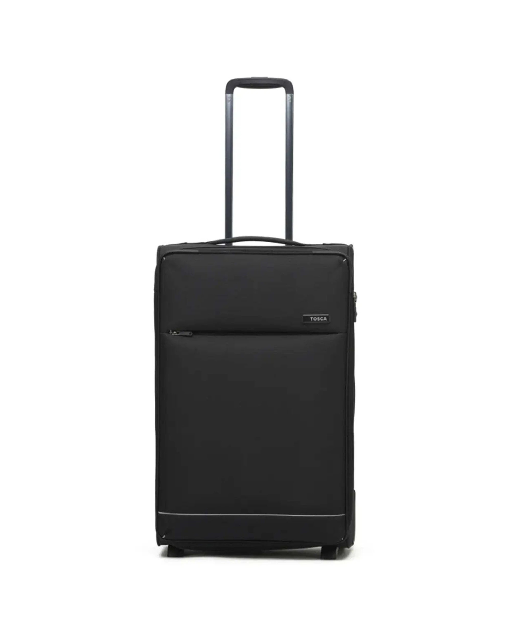 3 Tosca So Lite 67 cm 2-Wheel Suitcase Feather Light Deluxe Jacquard Expand - Black, 3 of 5