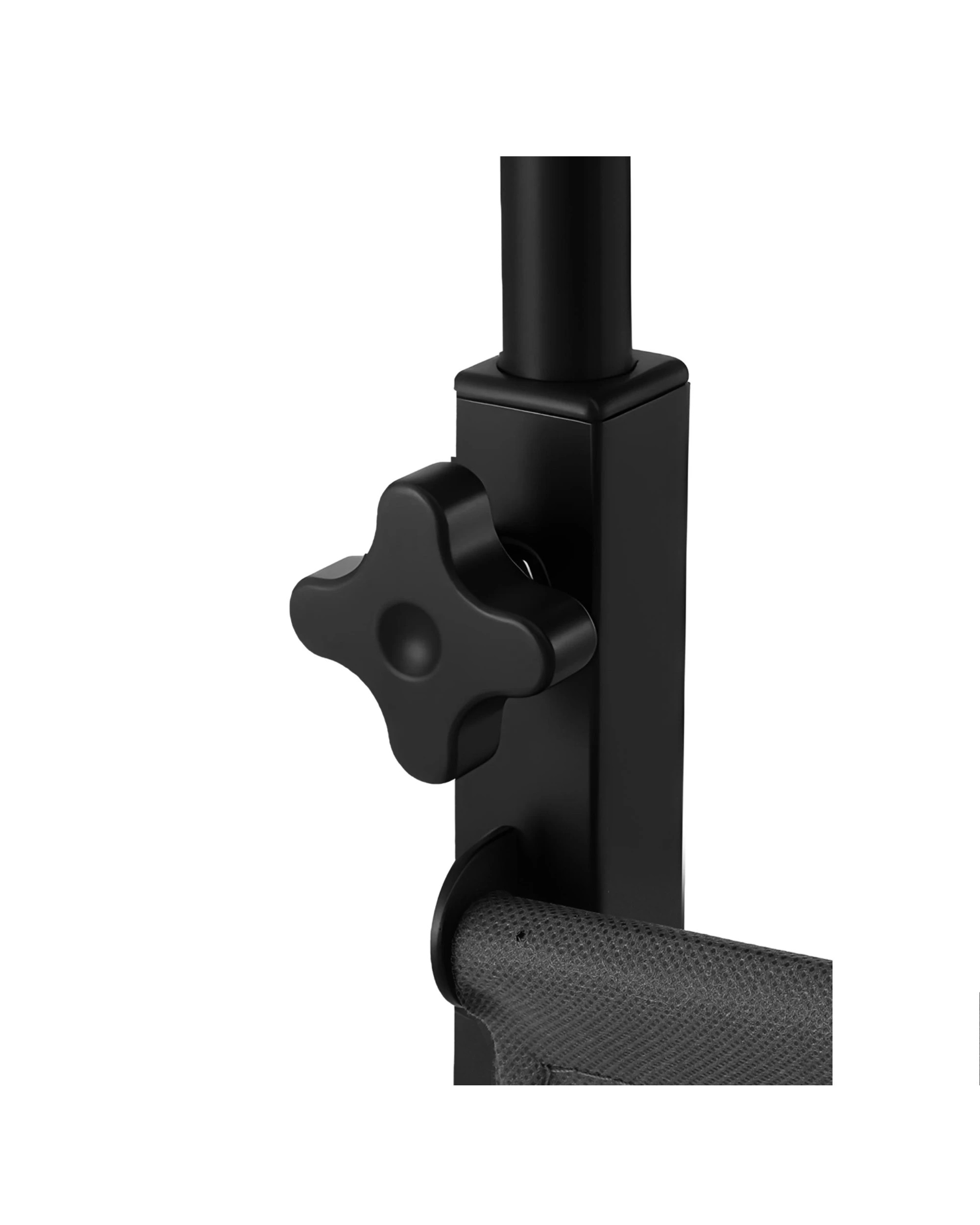 6 Artiss Laptop Desk Height Adjustable Mobile Workstation Computer Desks 48CM - Black, 6 of 7