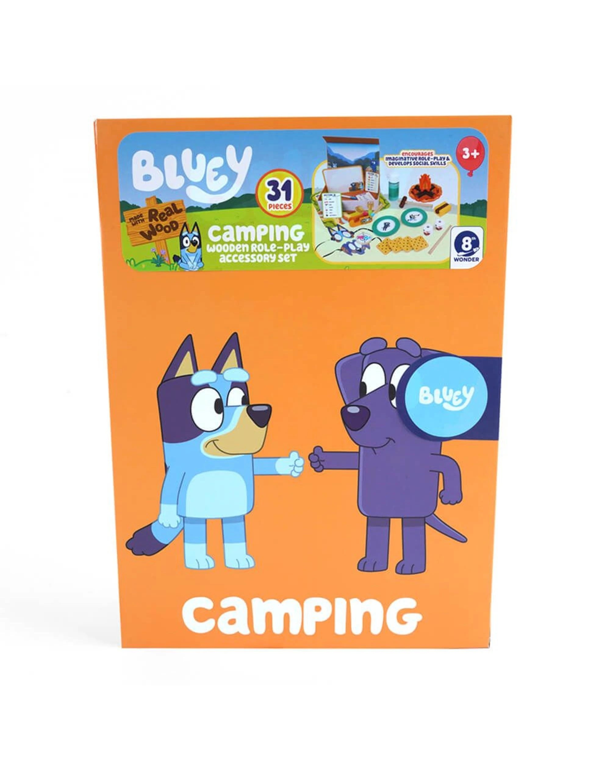 2 Bluey Camping Wooden Role Play Accessory Set, 2 of 3