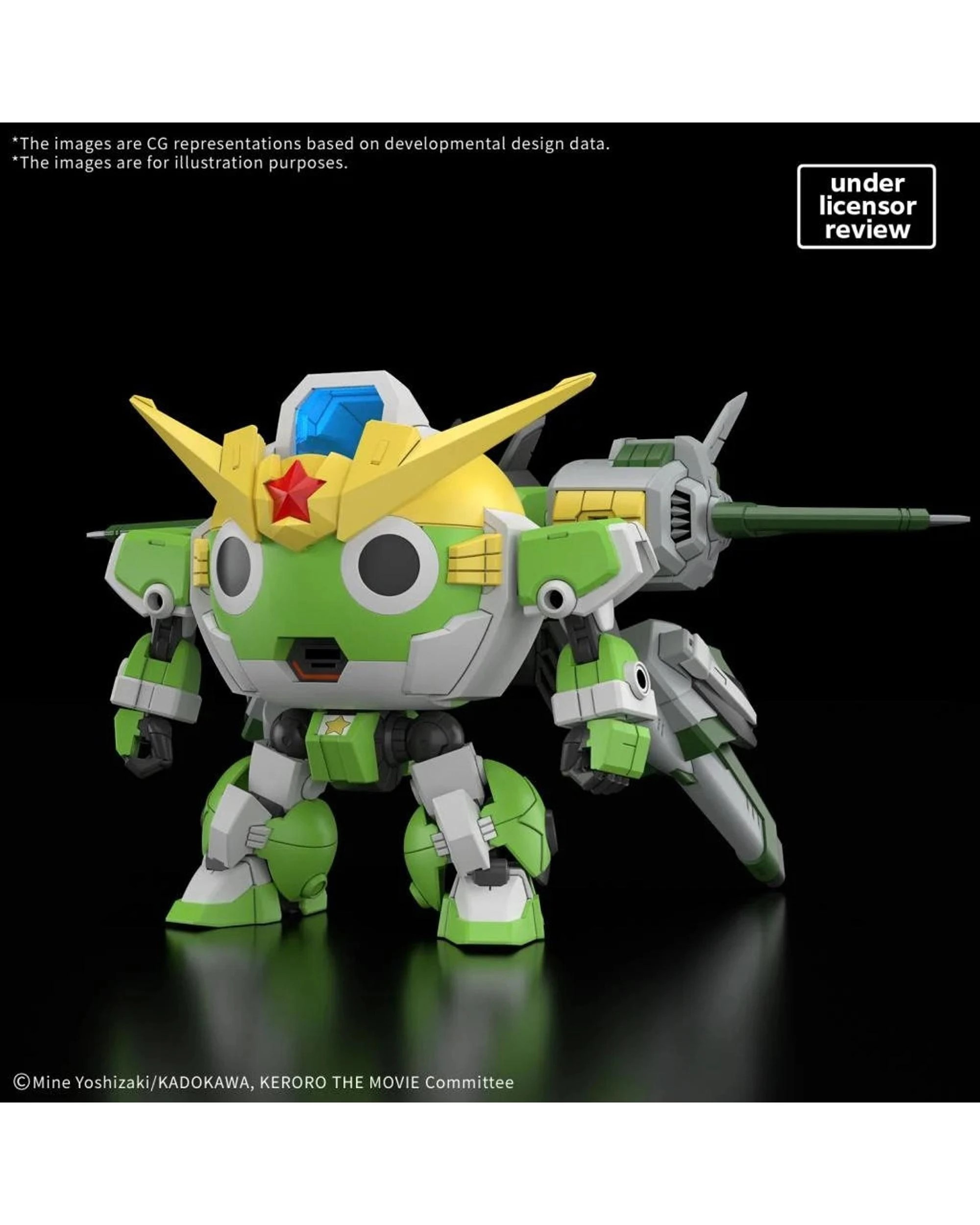 2 Bandai Gundam HG New Keroro Robot 1/144 Scale Model Kit, 2 of 5