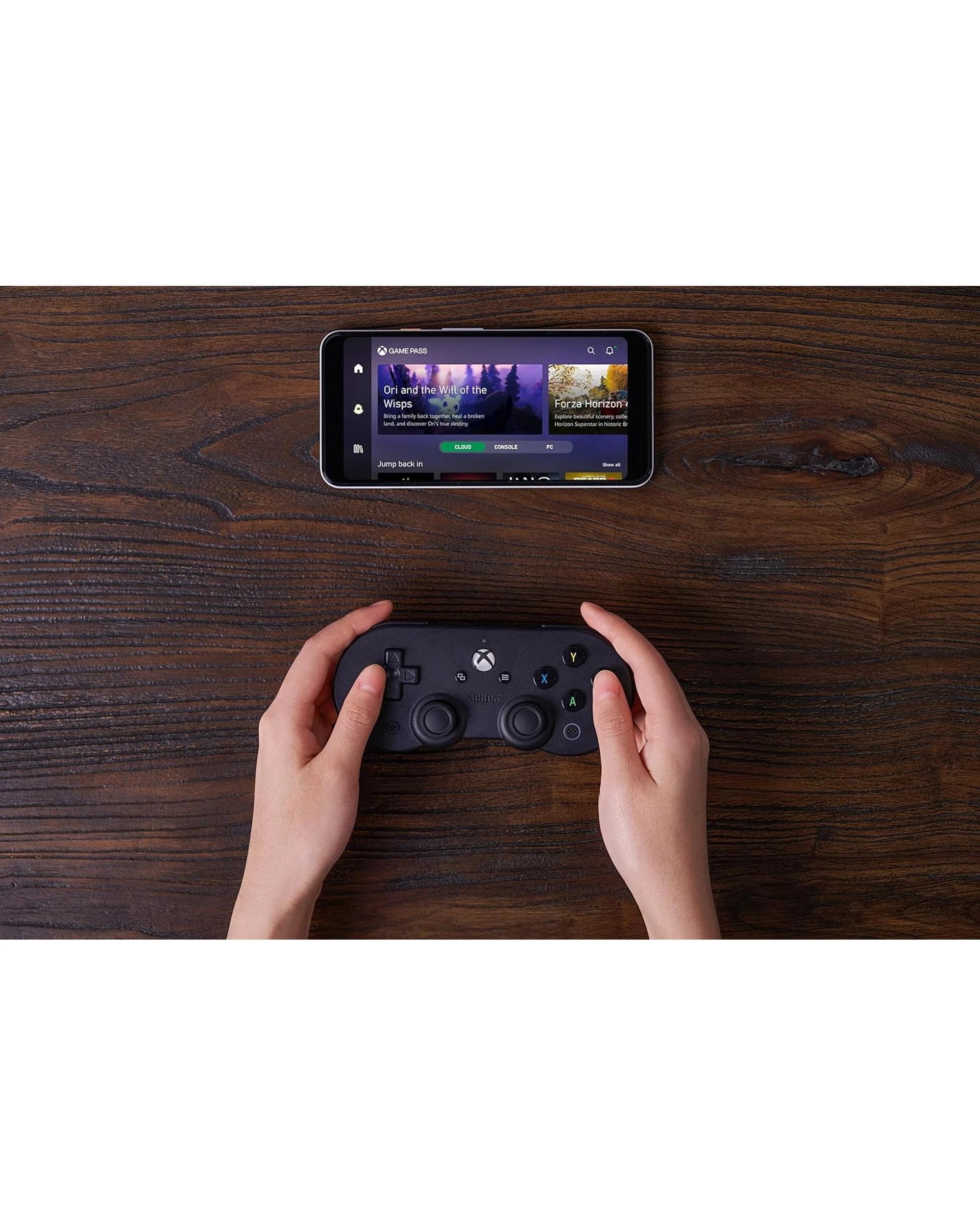 6 8BitDo X Xbox SN30 Pro Bluetooth Gamepad for Android - Black, 6 of 8