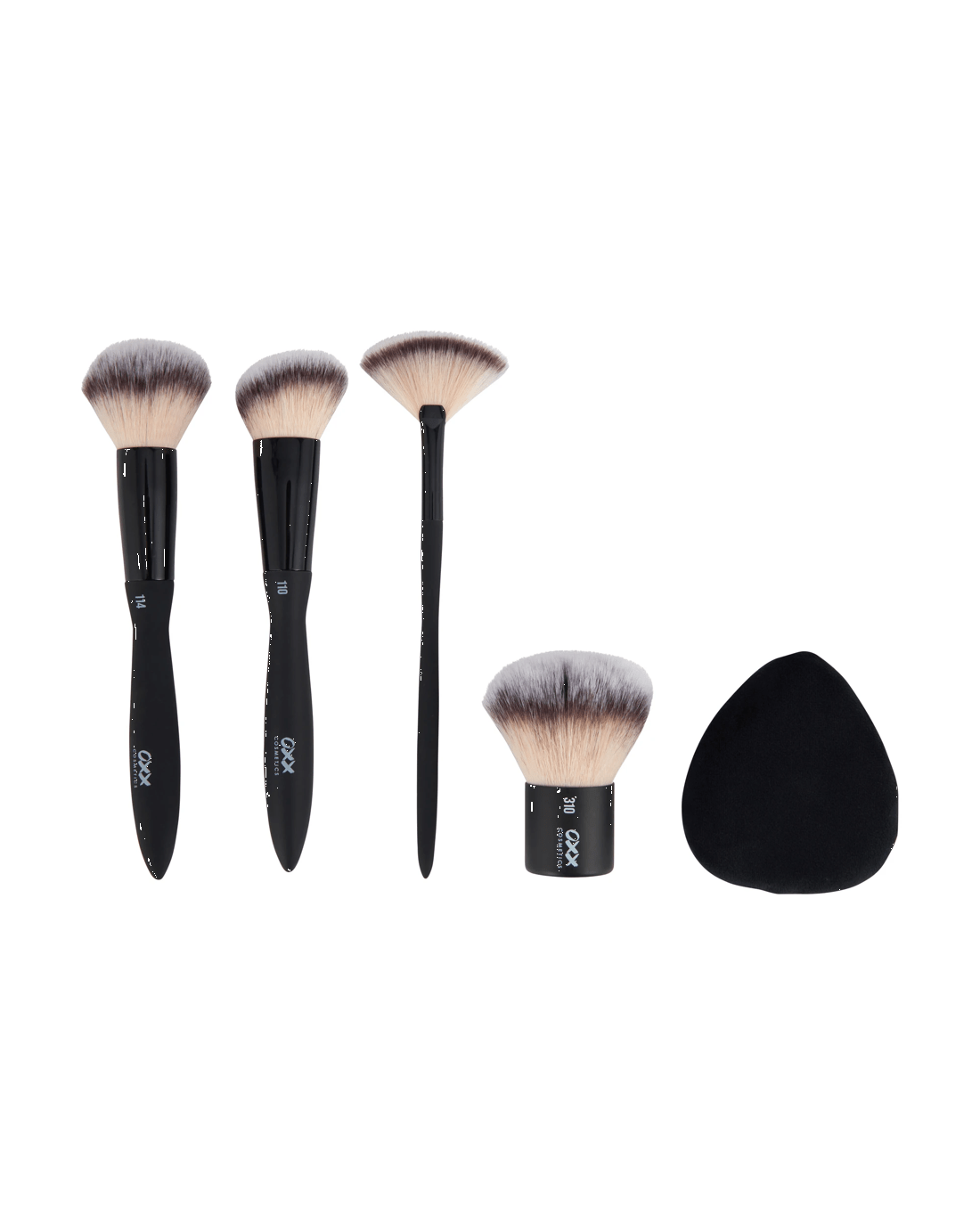 2 OXX Cosmetics Pro Powder Set - Black, 2 of 8