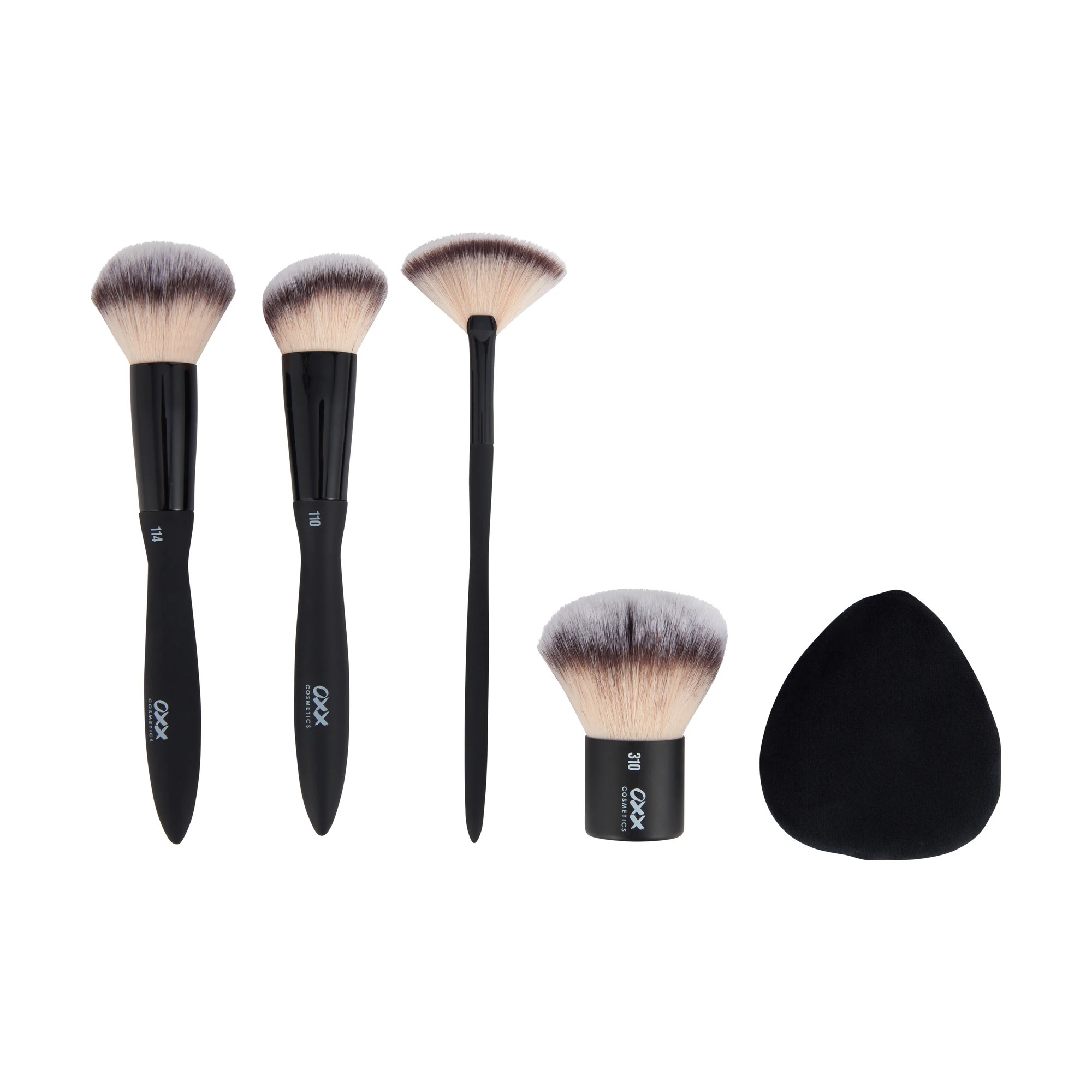 2 OXX Cosmetics Pro Powder Set - Black, 2 of 8