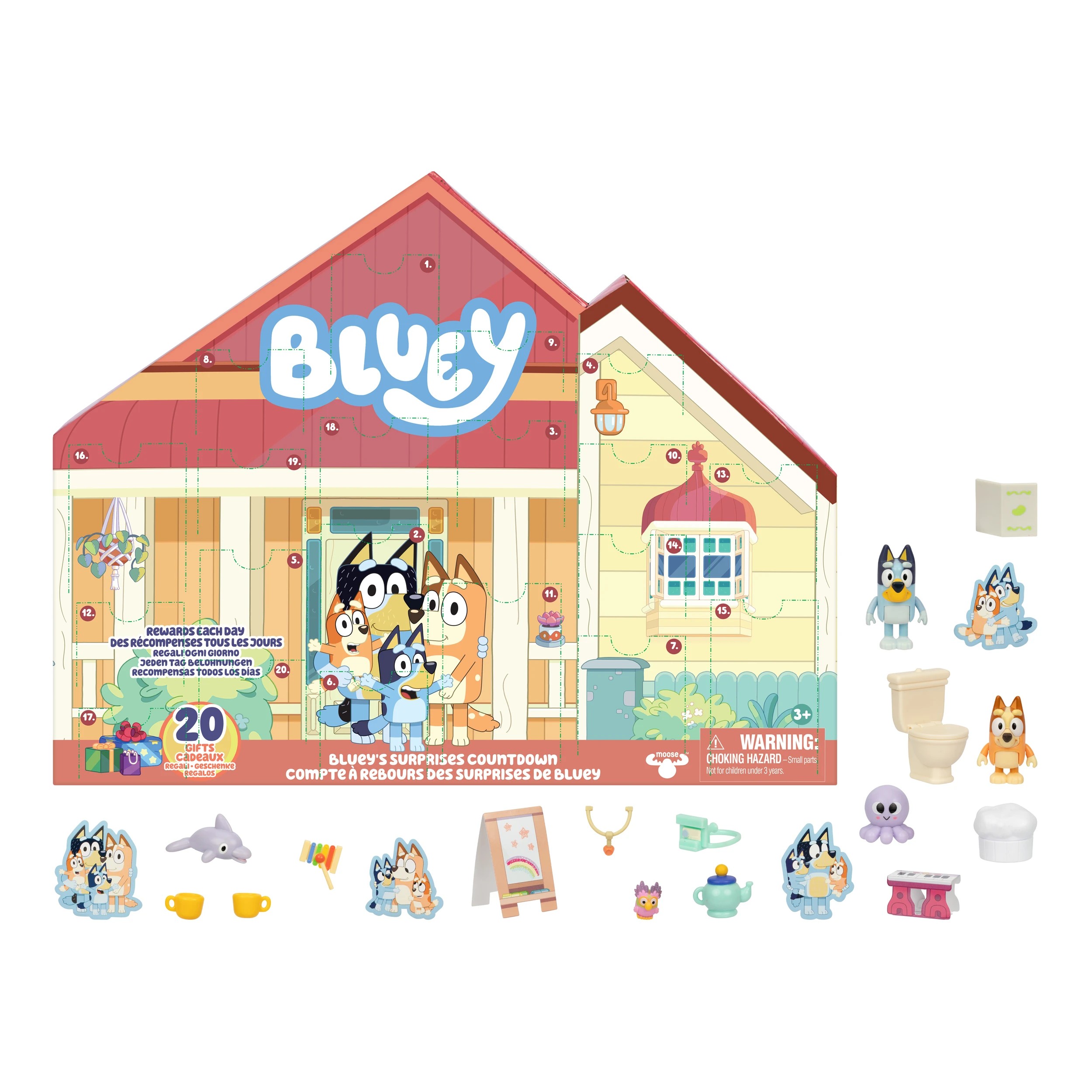 2 Bluey's Surprise Countdown Calendar, 2 of 8