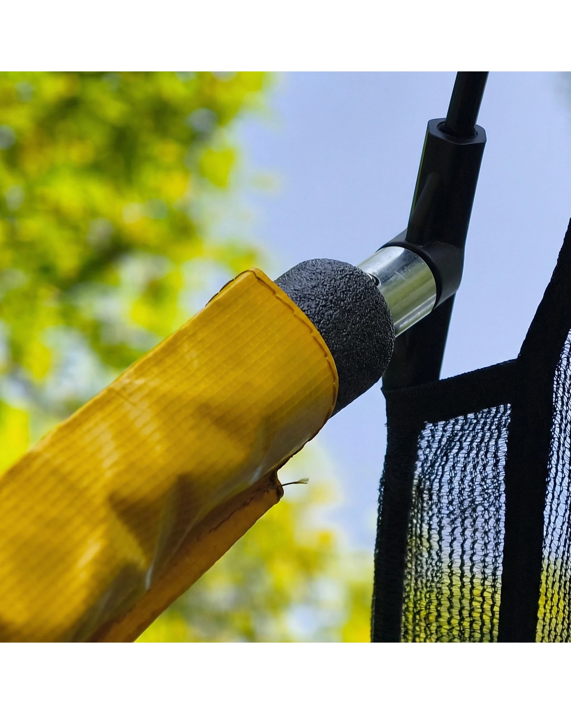 4 Kahuna 10 ft x 15 ft Oval Outdoor Trampoline with Reversible Pad and Basketball Set - Assorted, 4 of 10