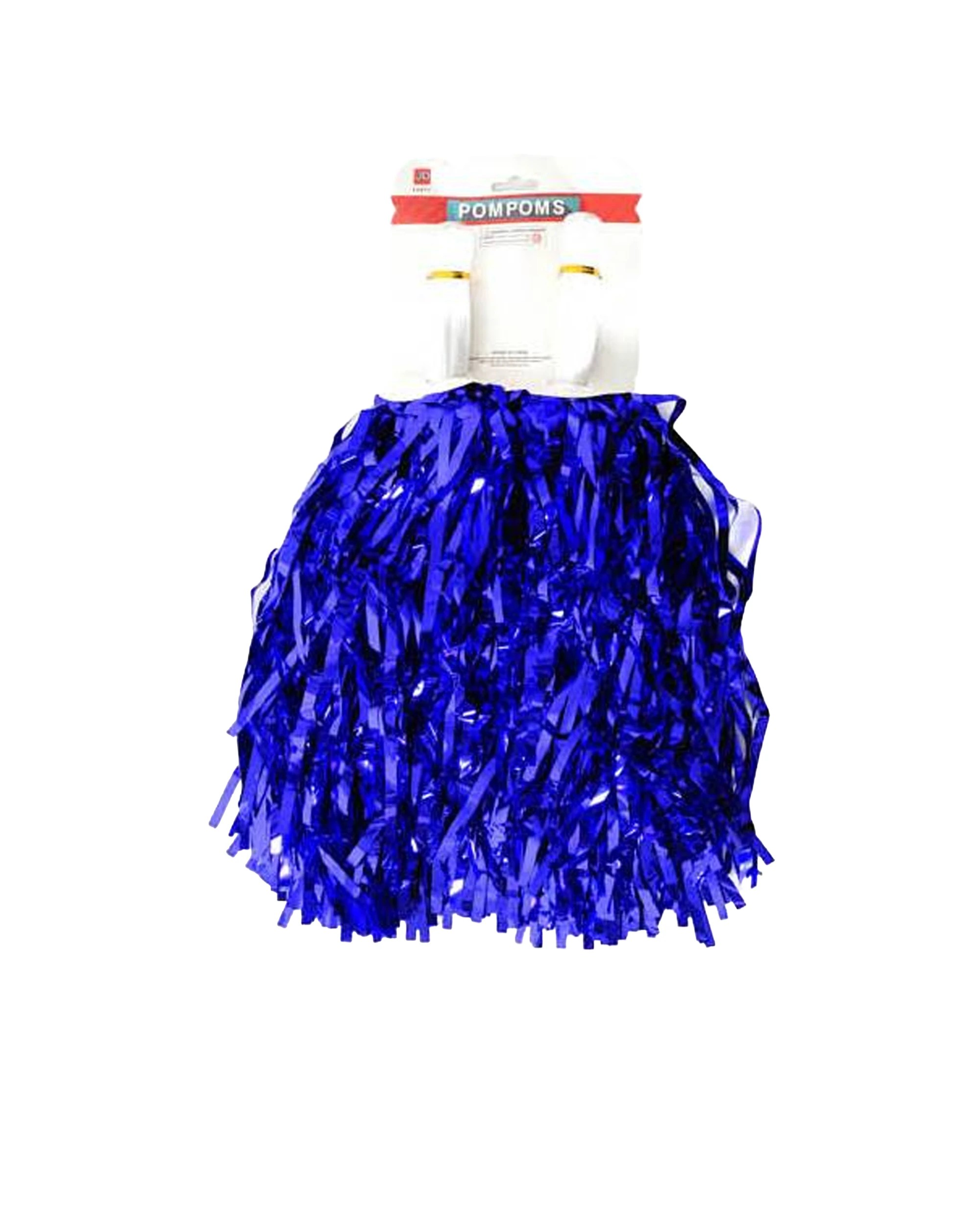 1 JD Party Metallic Pom Pom Party Accessory Costume Celebration Supplies - Blue, 1 of 1
