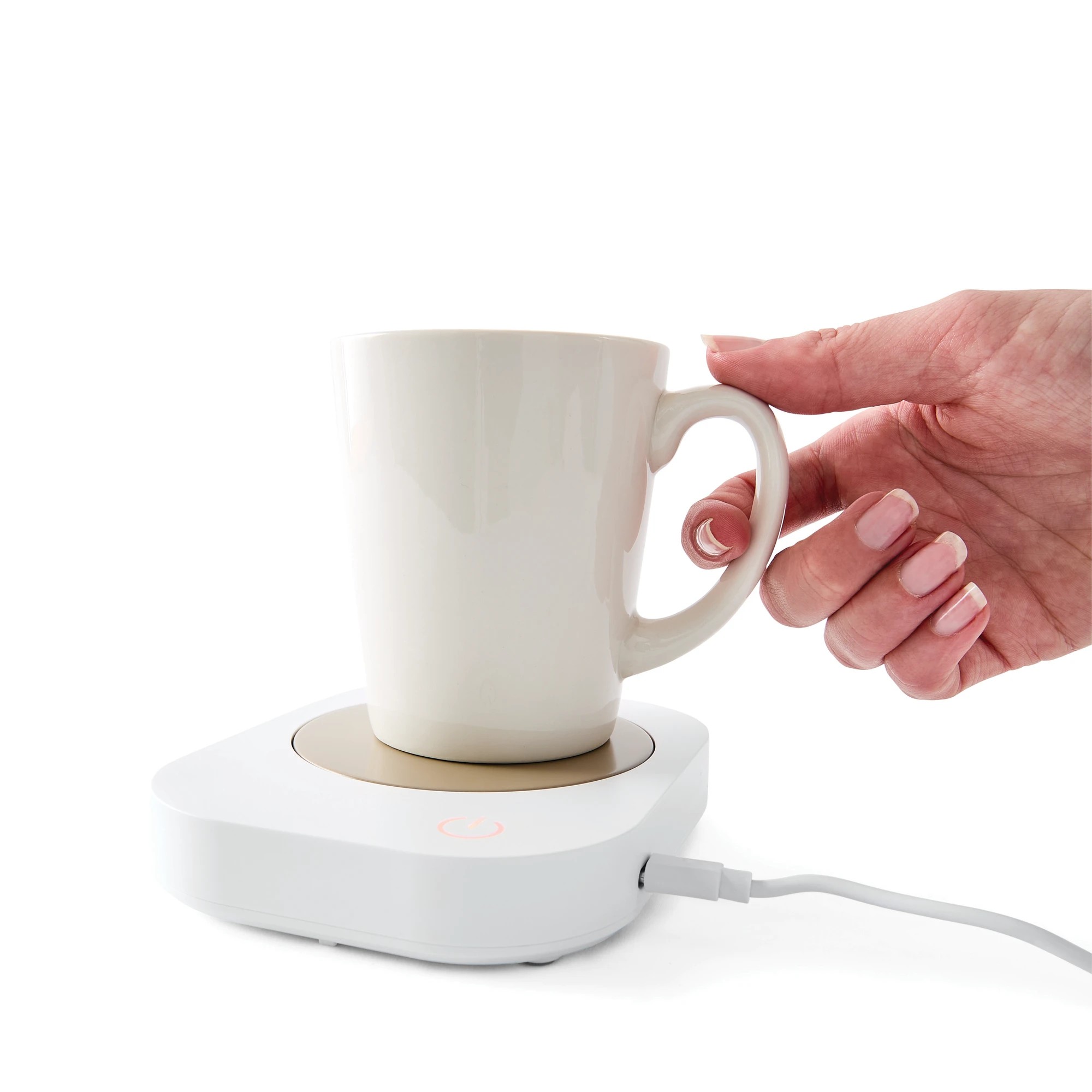 3 Desktop Mug Warmer - White, 3 of 7