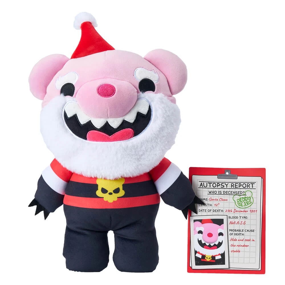 3 Deddy Bears - Christmas Plush in Bag - Santa Clawz, 3 of 3