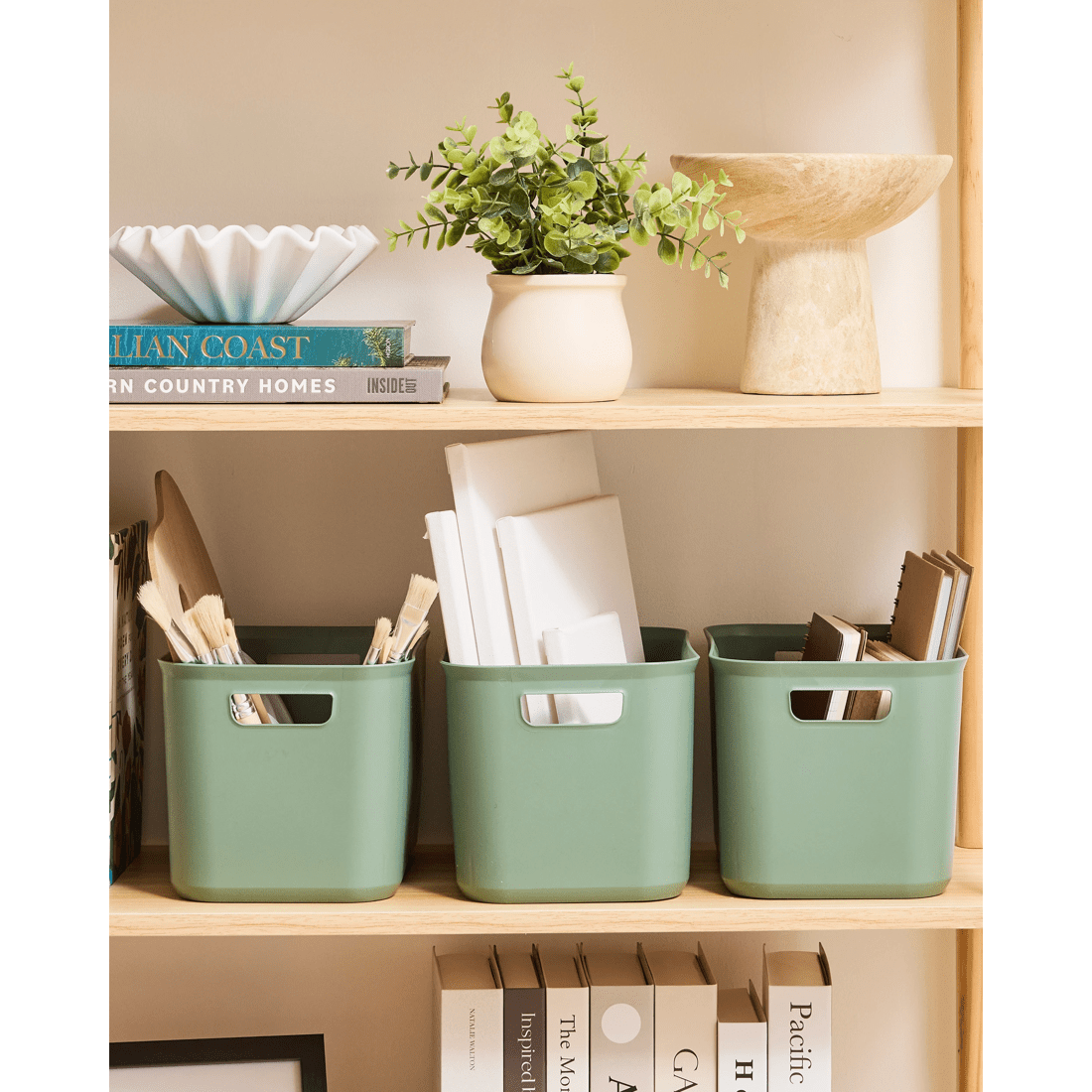 9 3 Pack 5.8L Utile Tubs - Green, 9 of 10