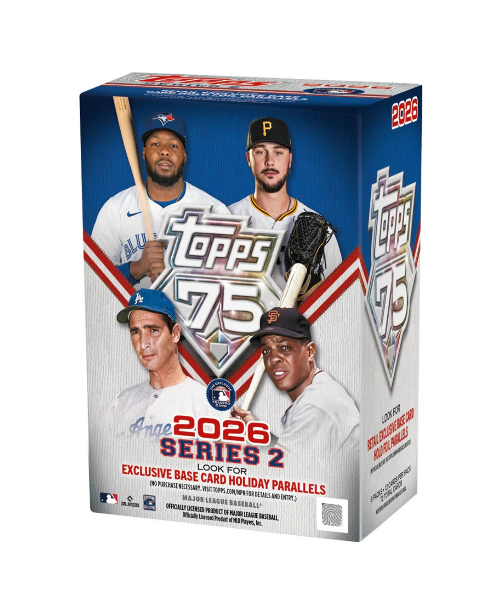 1 Topps 2026 MLB Series 2 Baseball Blaster Box, 1 of 9