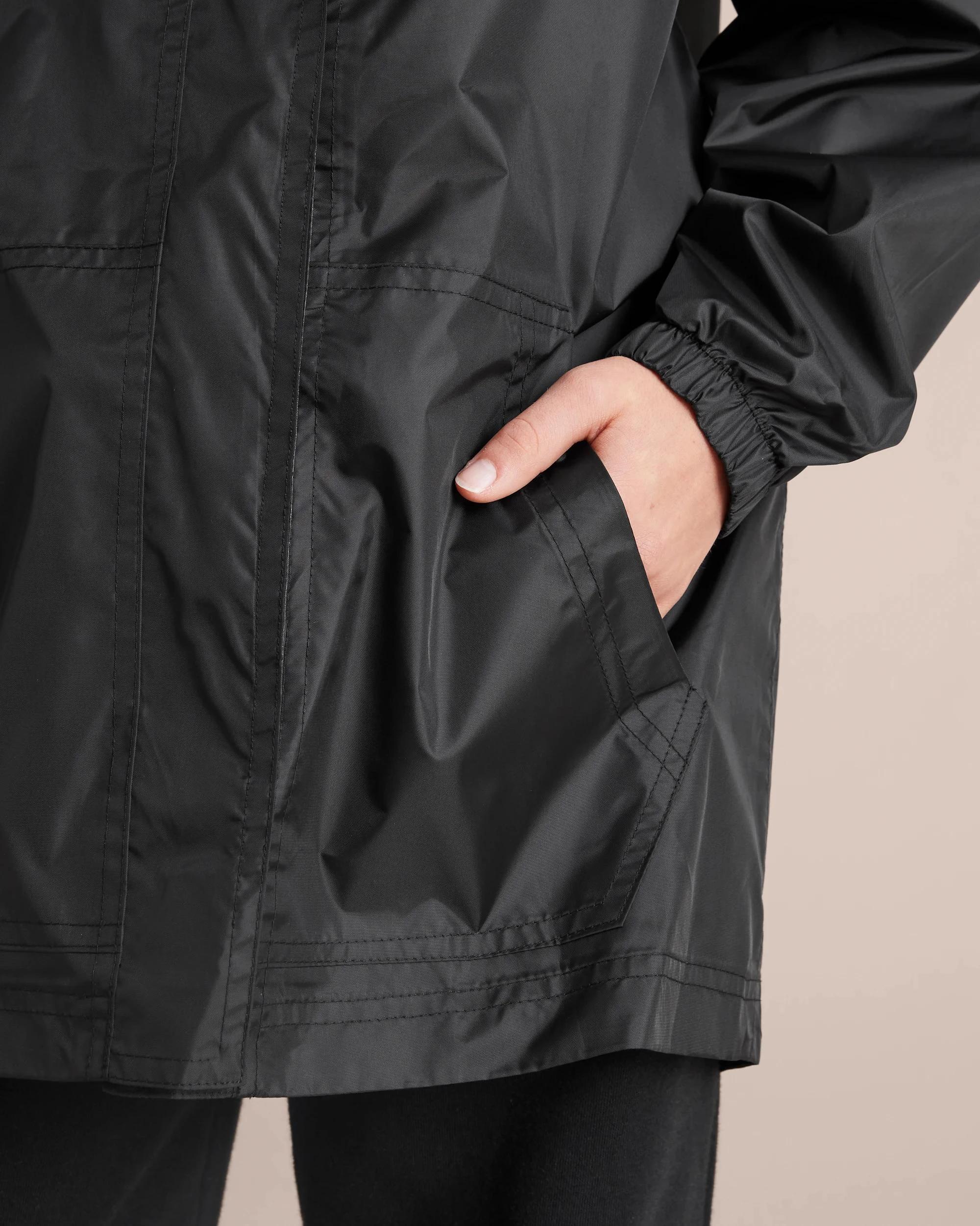 9 Target Kids Unisex Spray Jacket BLACK, 9 of 10