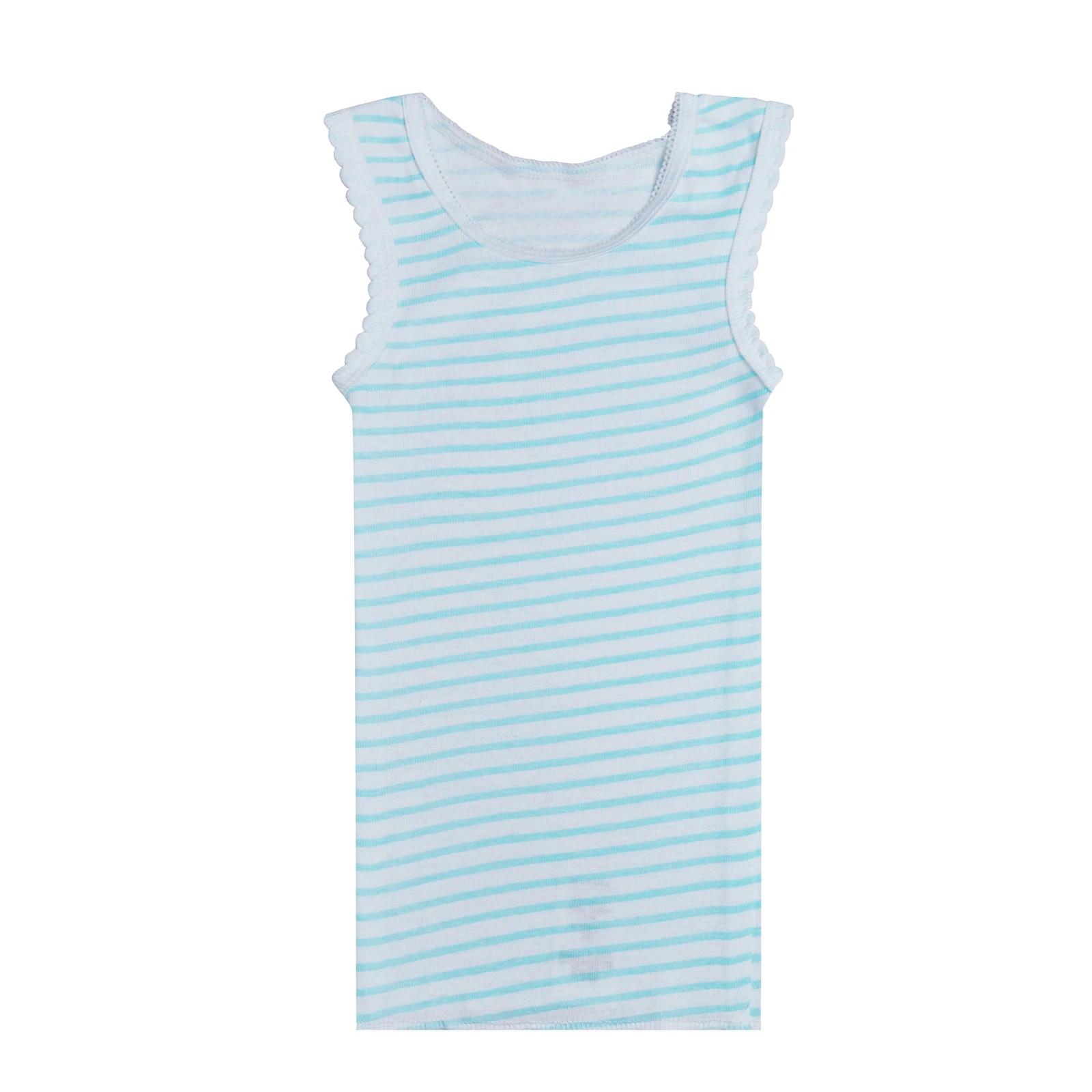 5 Big Softies 5Pk Organic Singlet BLUE, 5 of 7