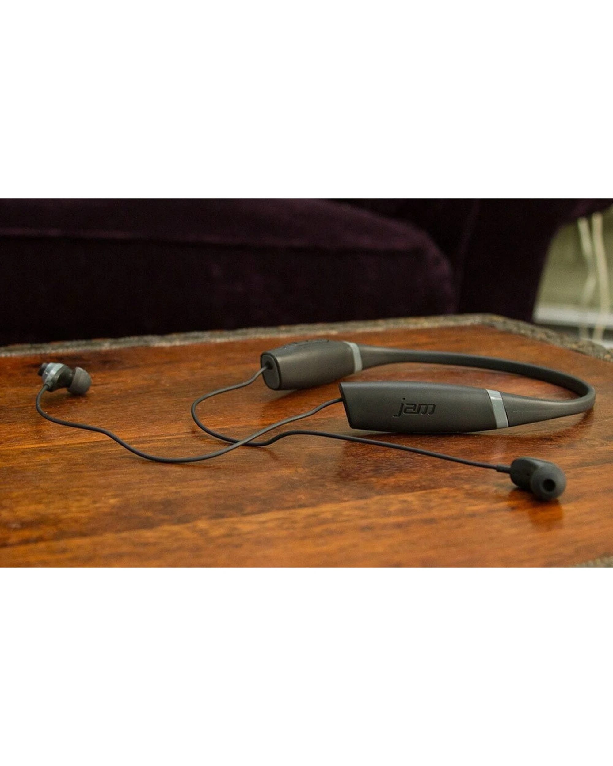 4 Jam Comfort Buds Bluetooth Sport Headset Wireless Earphones Sweatproof With Mic - Black, 4 of 4