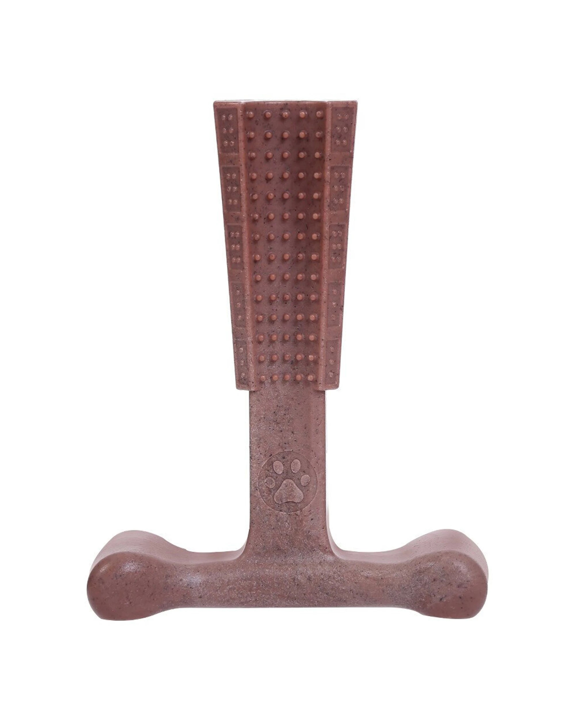 1 Paws And Claws Boobone T-bone Large 18.5cm Bamboo Fibre Dog Chew Assorted Chicken Beef
 - Natural, 1 of 2