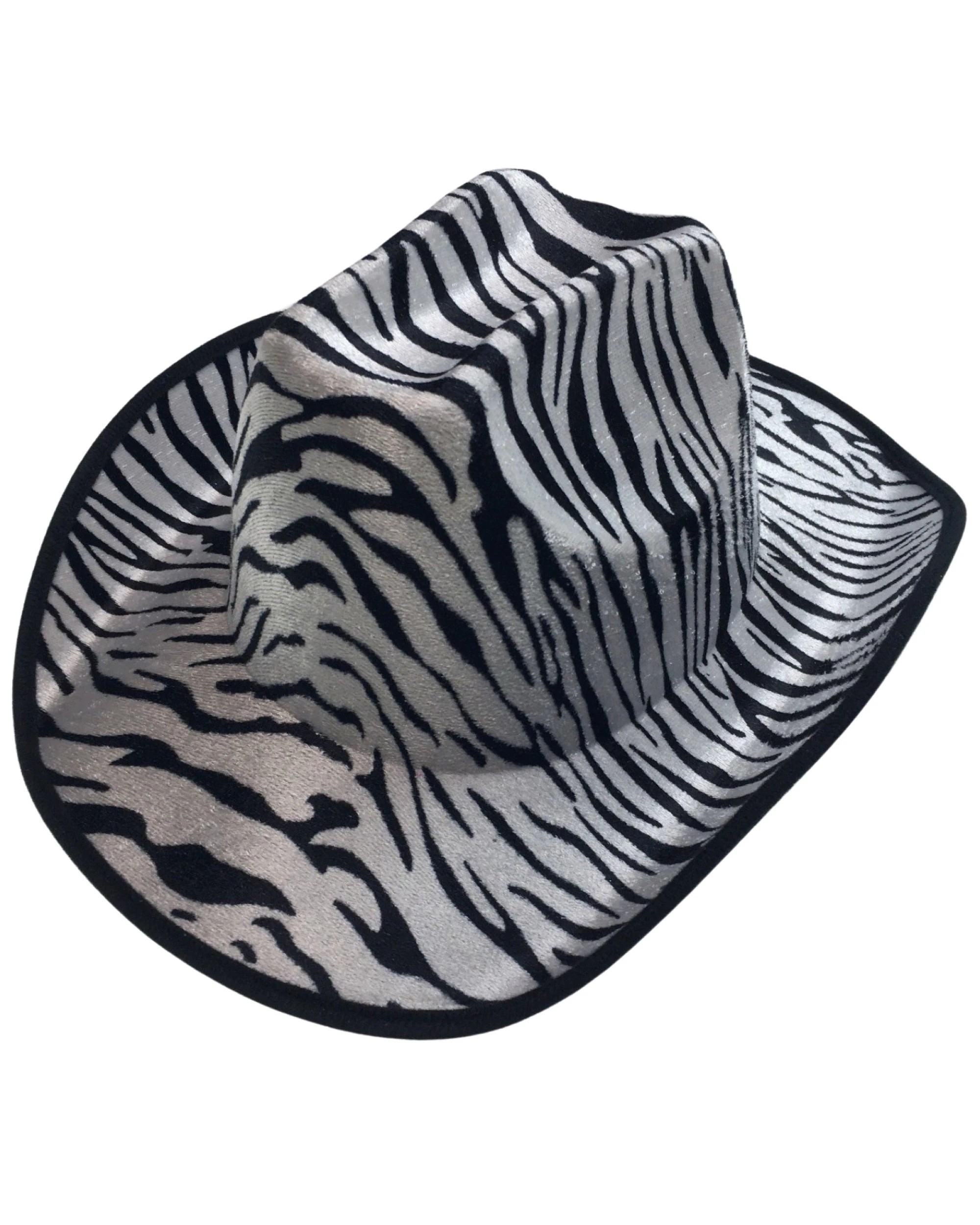 1 BR Costumes Adult Cowboy Print Fedora for Wild West Costume Party, 1 of 5