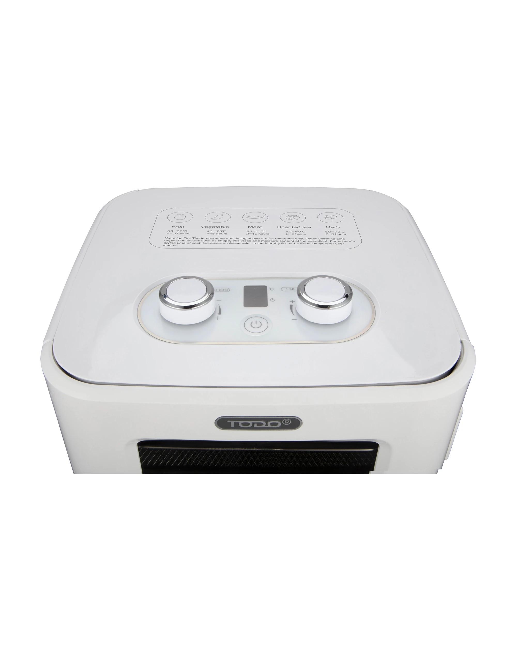 3 TODO 400W Food Dehydrator Stainless Steel Interior Preserve Yogurt Fruit Dryer Jerky Maker - White, 3 of 6