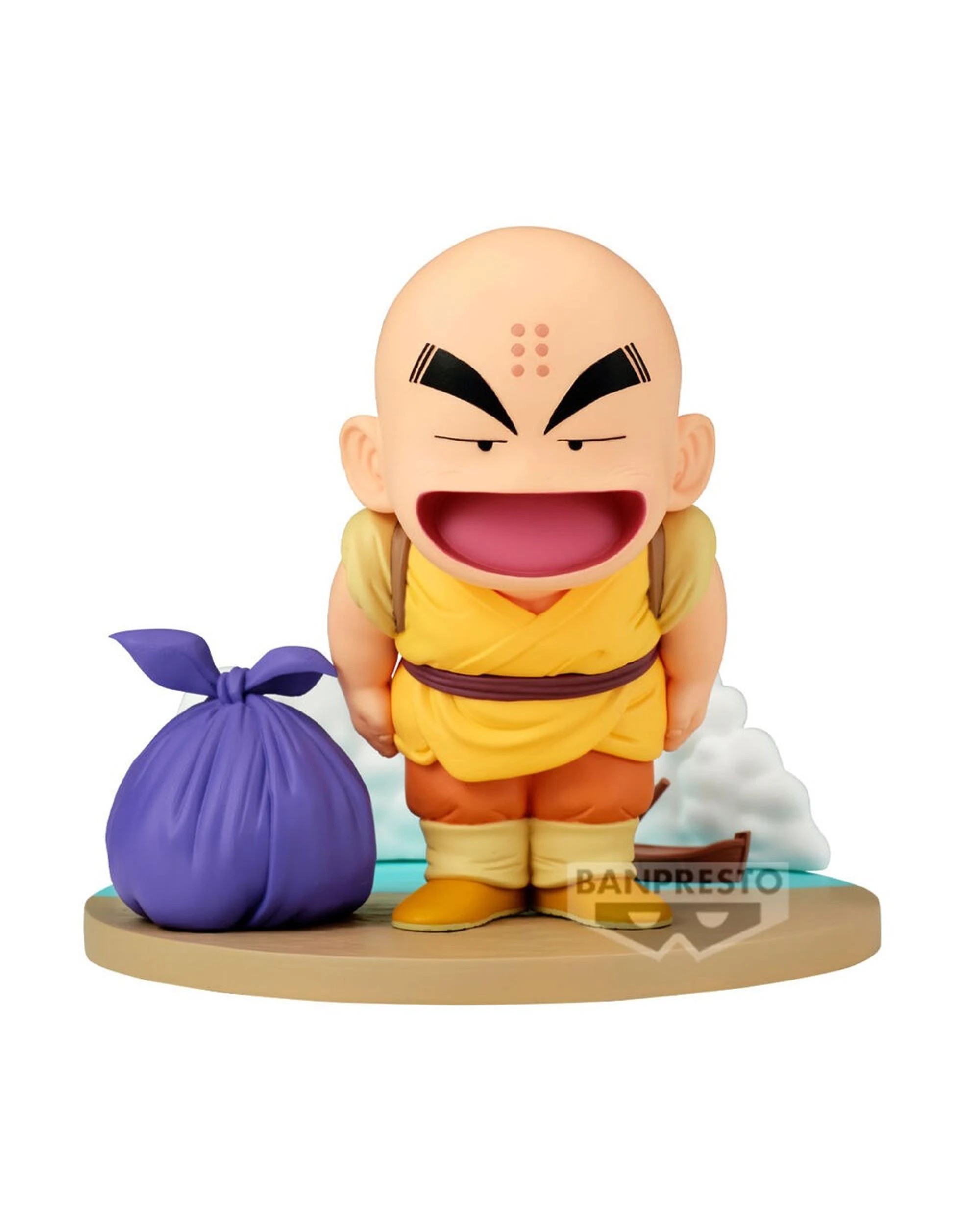 1 Banpresto History Box Dragon Ball Krillin Figure, 1 of 5