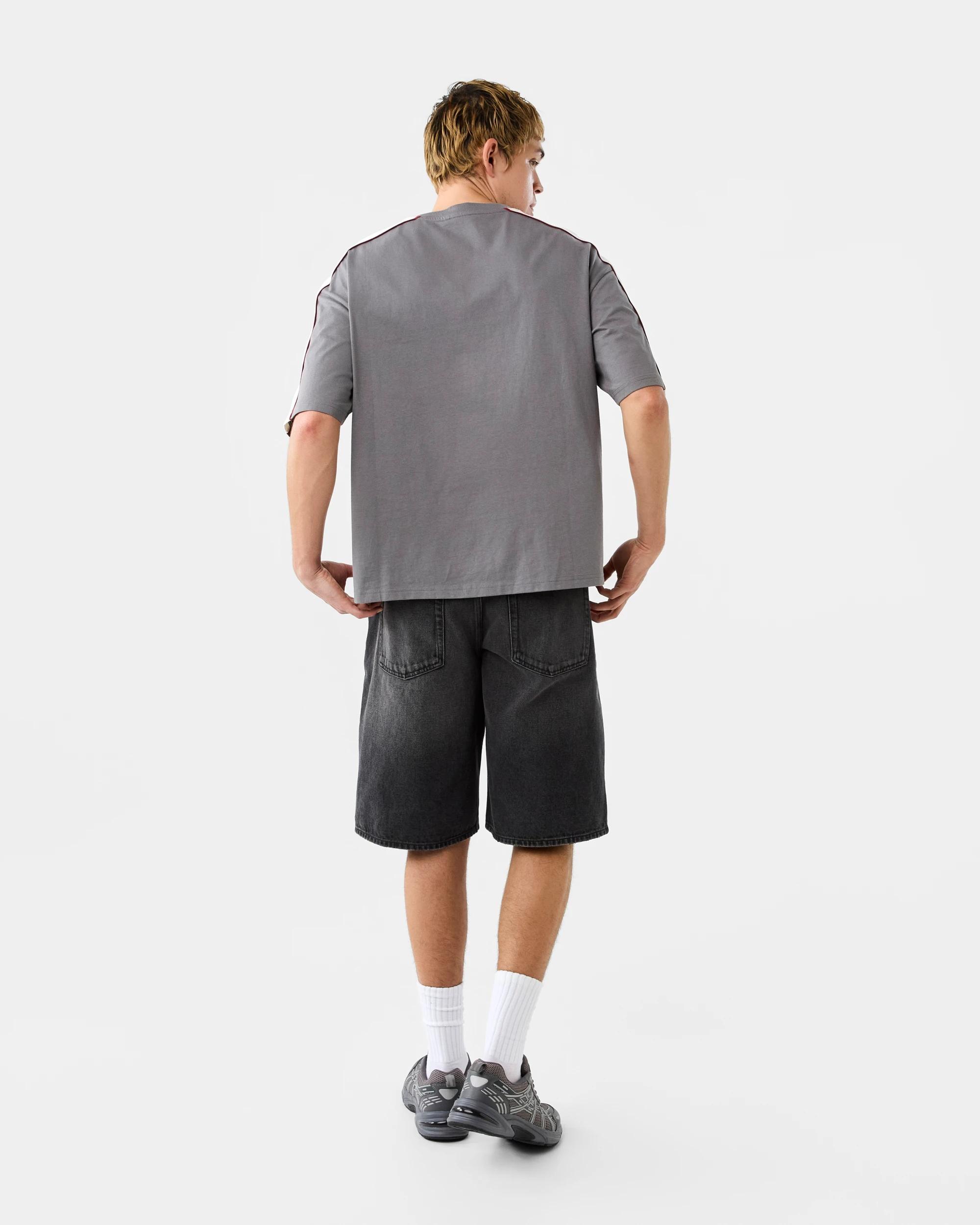 4 Baggy Denim Shorts Blk Tour, 4 of 6