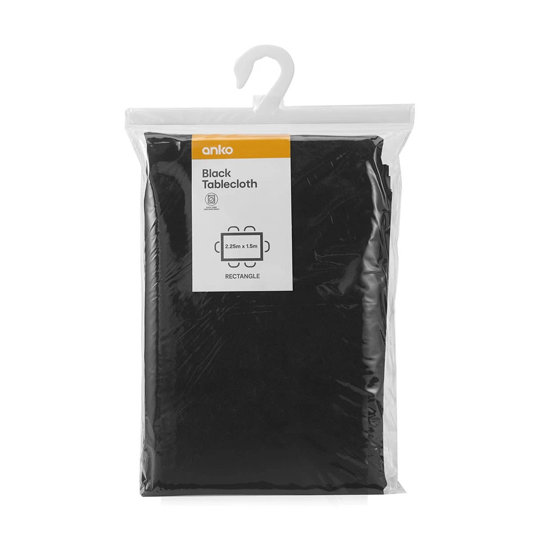 5 Black Tablecloth, 5 of 5