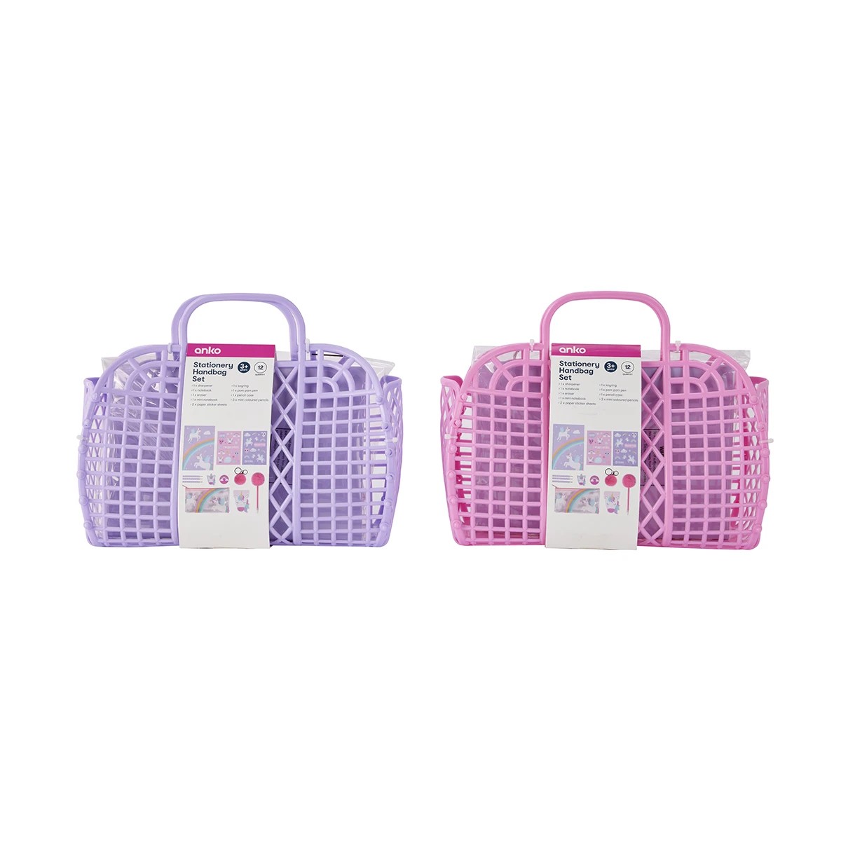 10 12 Piece Stationery Handbag Set - Unicorn, Assorted, 10 of 10