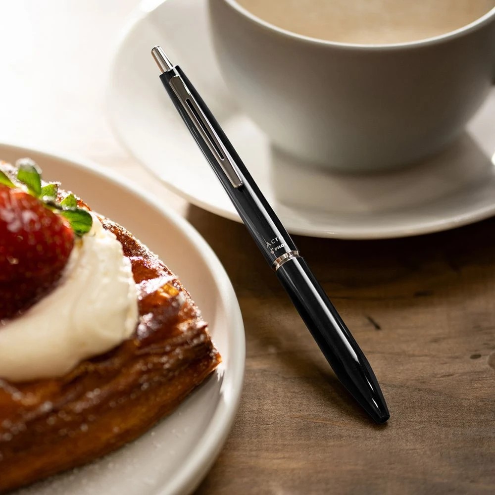 6 PILOT Acro 300 0.7mm Hybrid Ballpoint Pen Black Barrel, 6 of 6