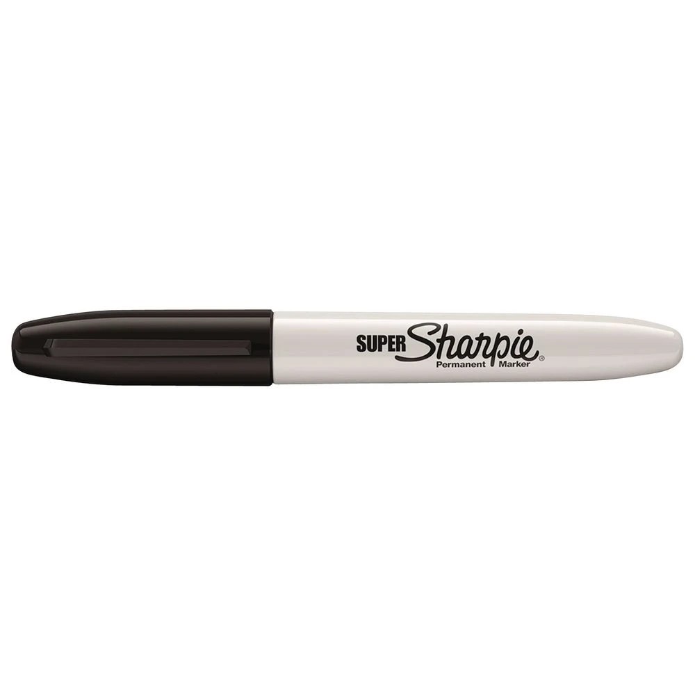 2 Sharpie Super Permanent Markers Black 12 Pack, 2 of 5