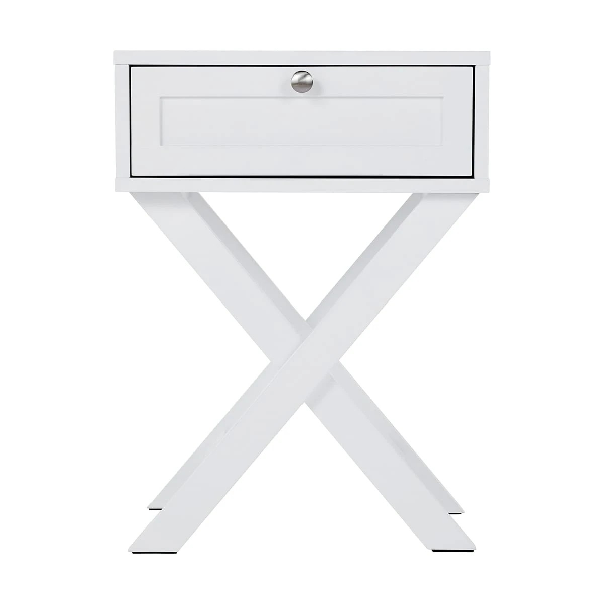 3 Hamptons Bedside Table with Drawer, 3 of 10